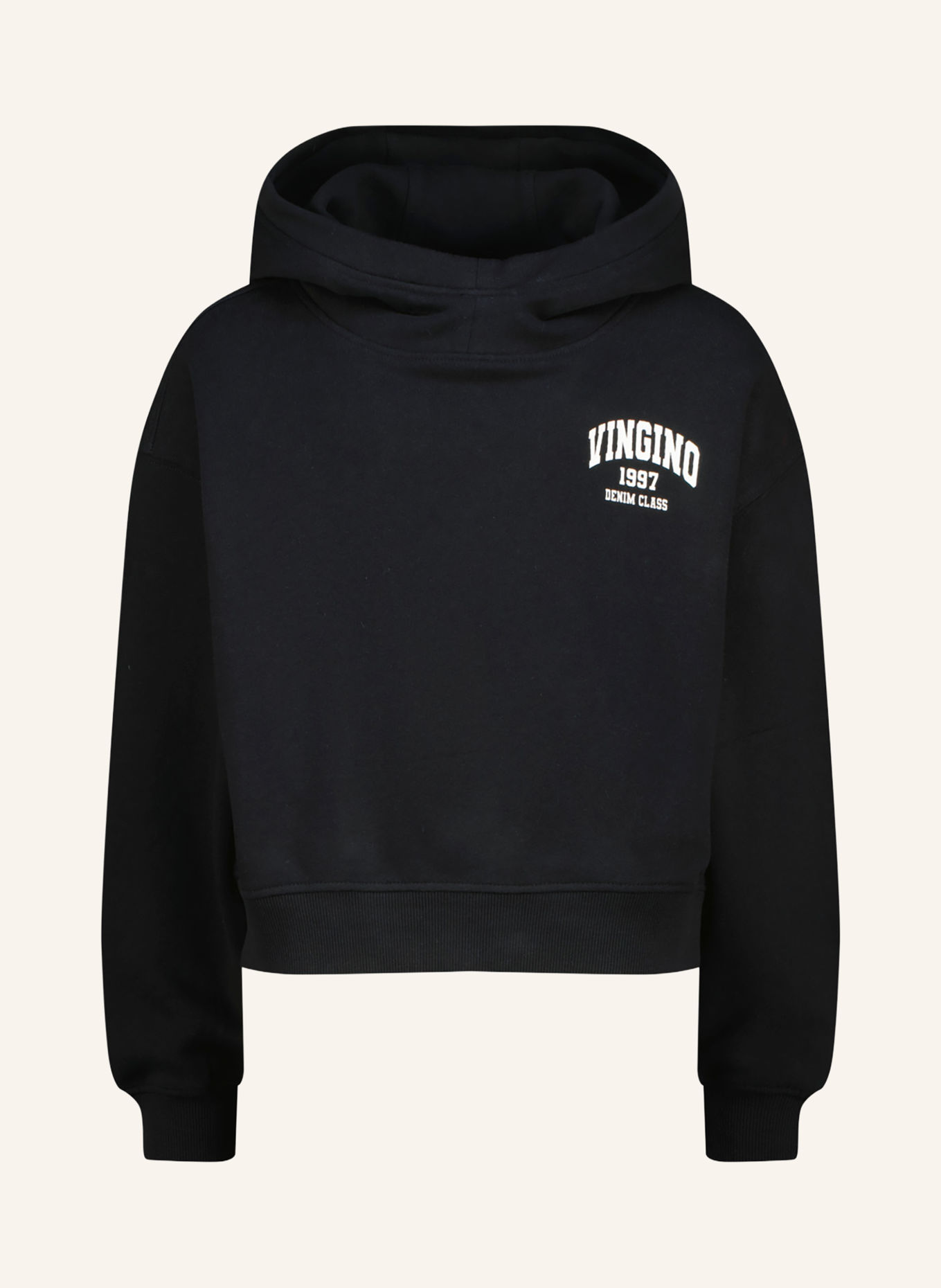 VINGINO Hoodie ICON: ZWART