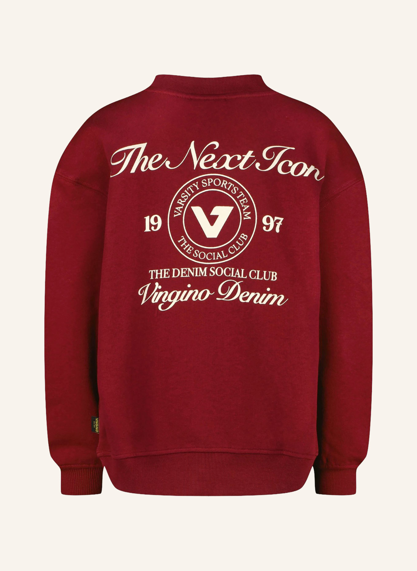 VINGINO Sweatshirt NOMI: ROUGE FONCÉ
