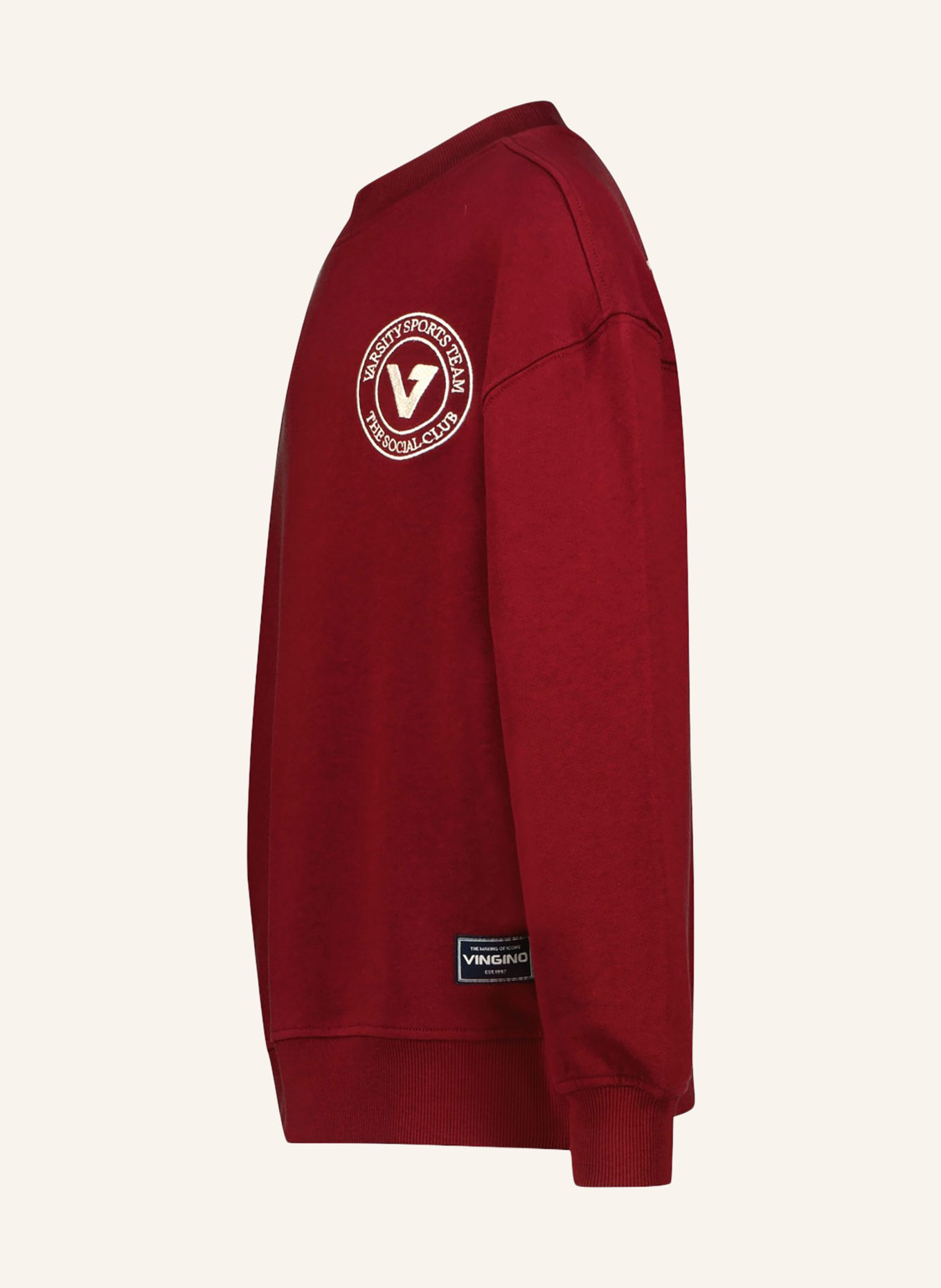 VINGINO Sweatshirt NOMI: ROUGE FONCÉ