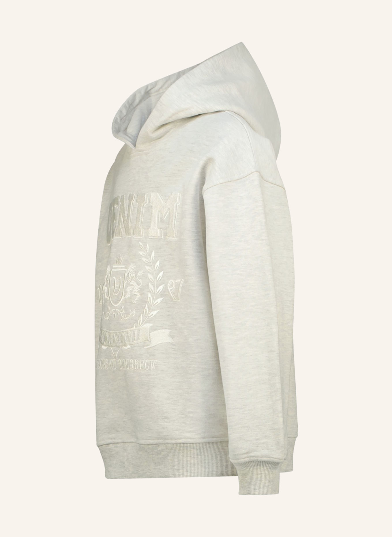 VINGINO Sweat à capuche NAIM: GRIS CLAIR