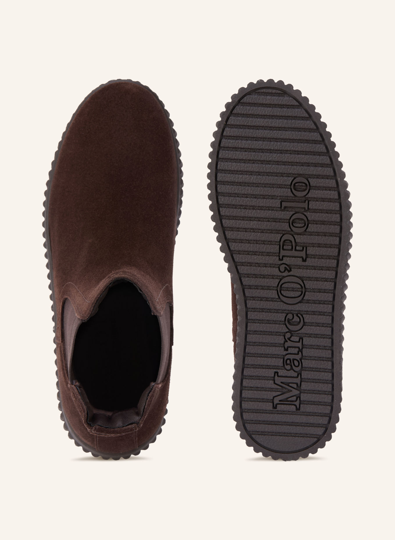 Marc O'Polo Chelsea boots BIANCA: MARRON FONCÉ