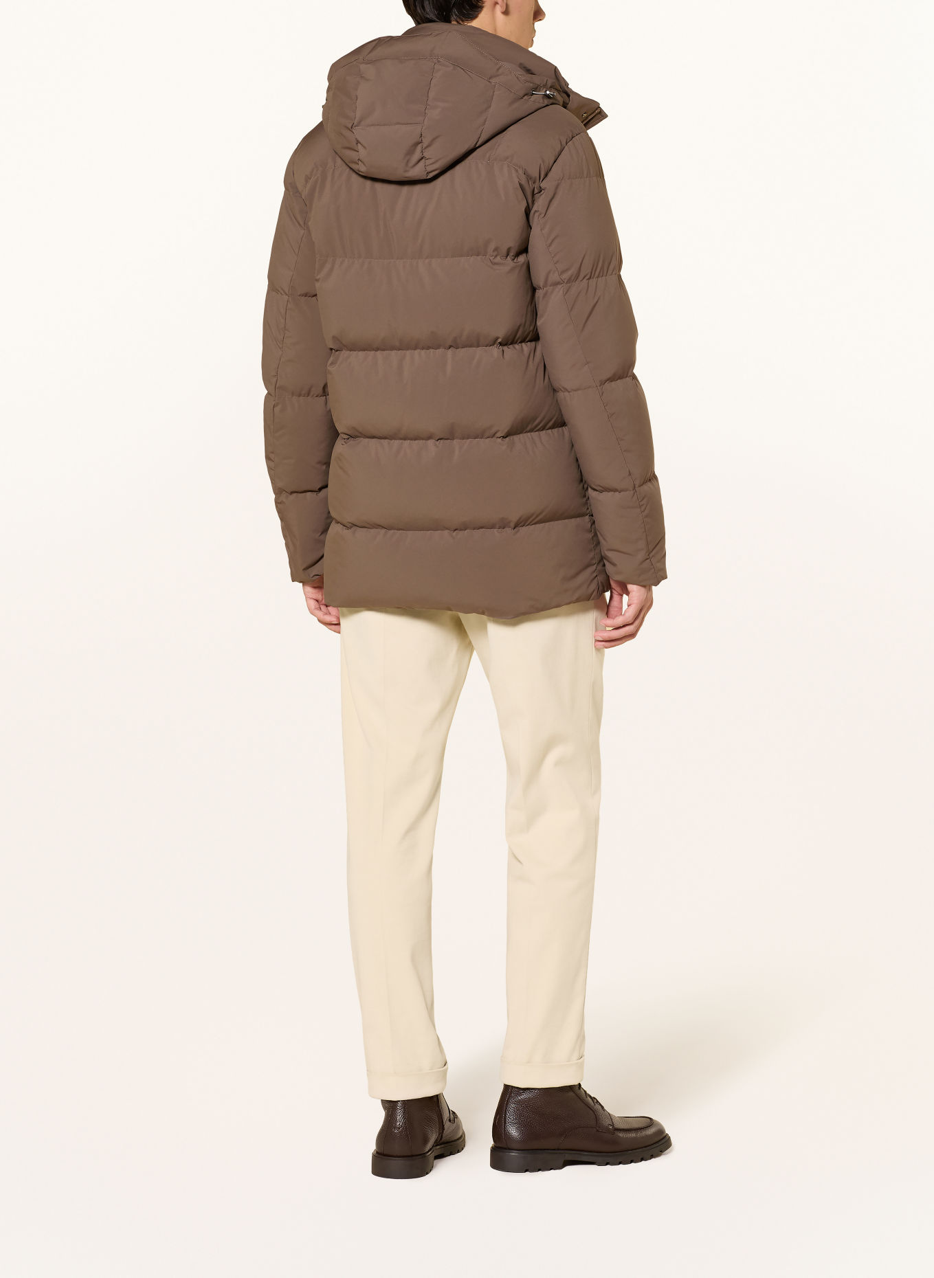 PAUL & SHARK Daunenmantel TYPHOON: TAUPE