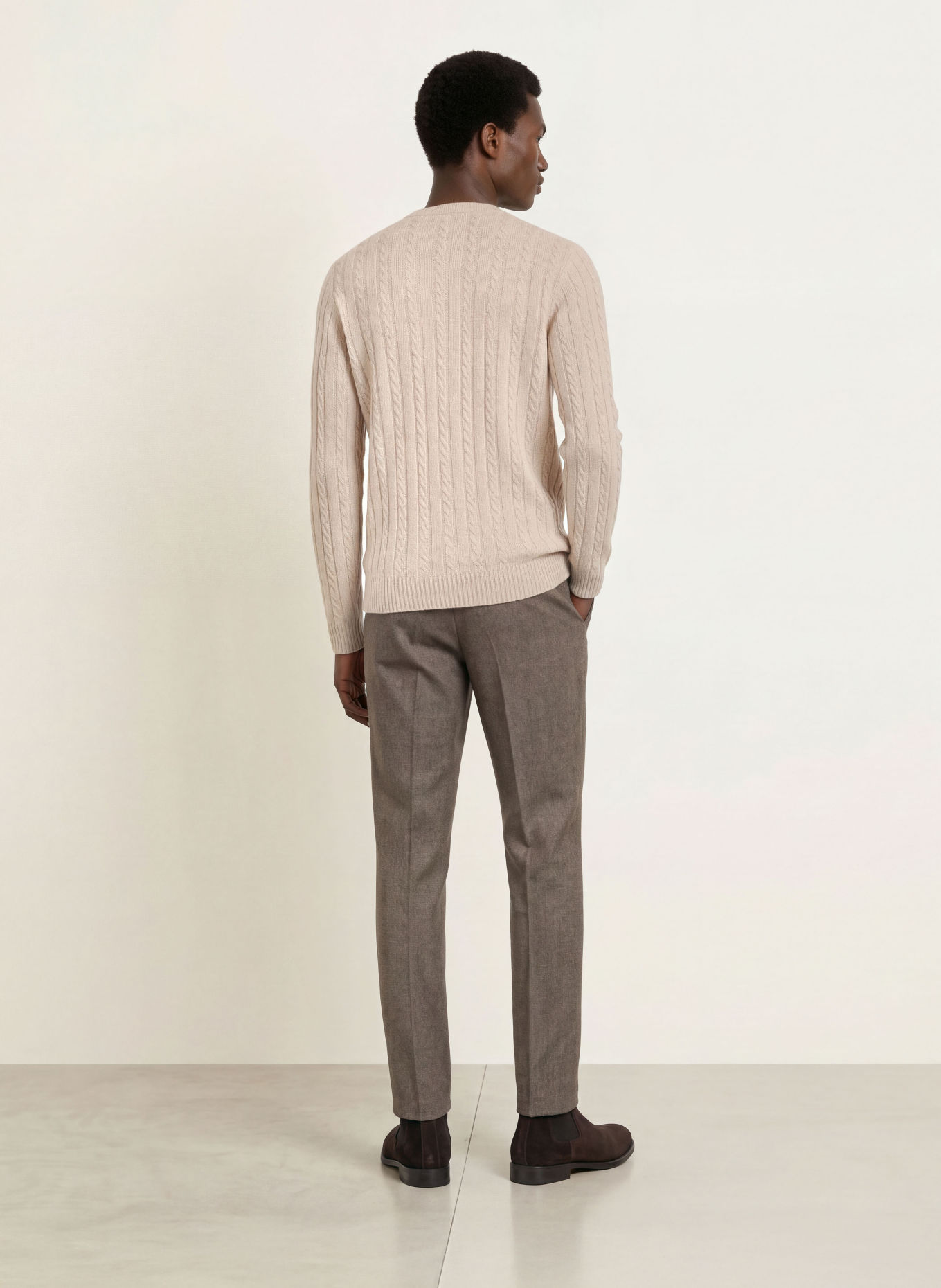 PROFUOMO Trui: BEIGE