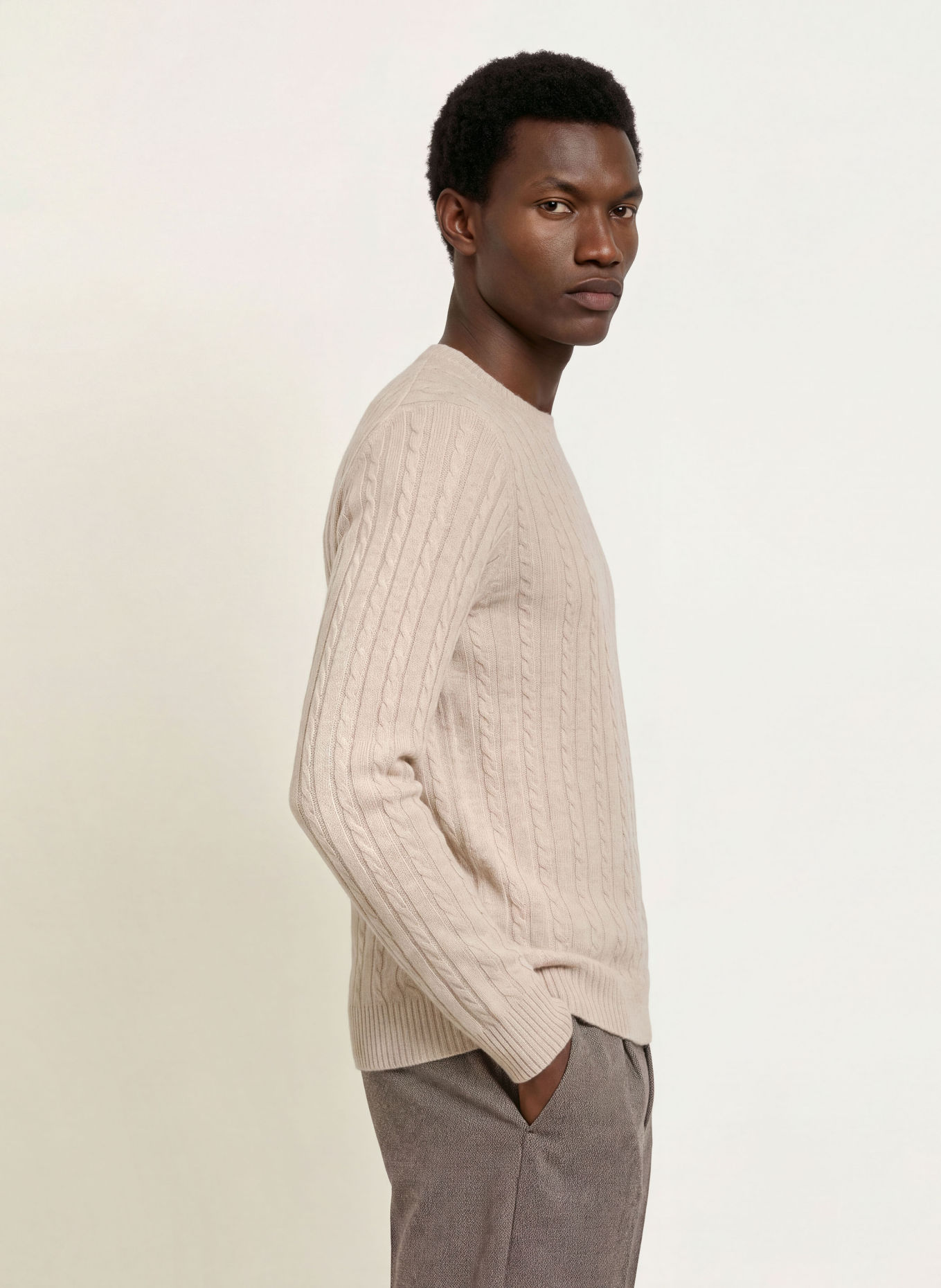 PROFUOMO Trui: BEIGE