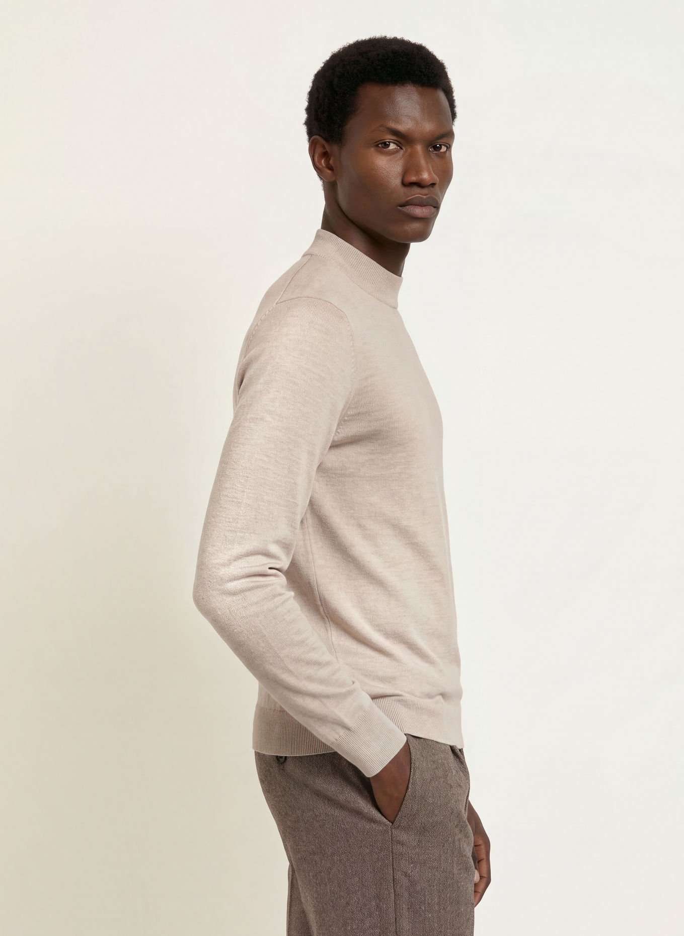 PROFUOMO Trui: BEIGE