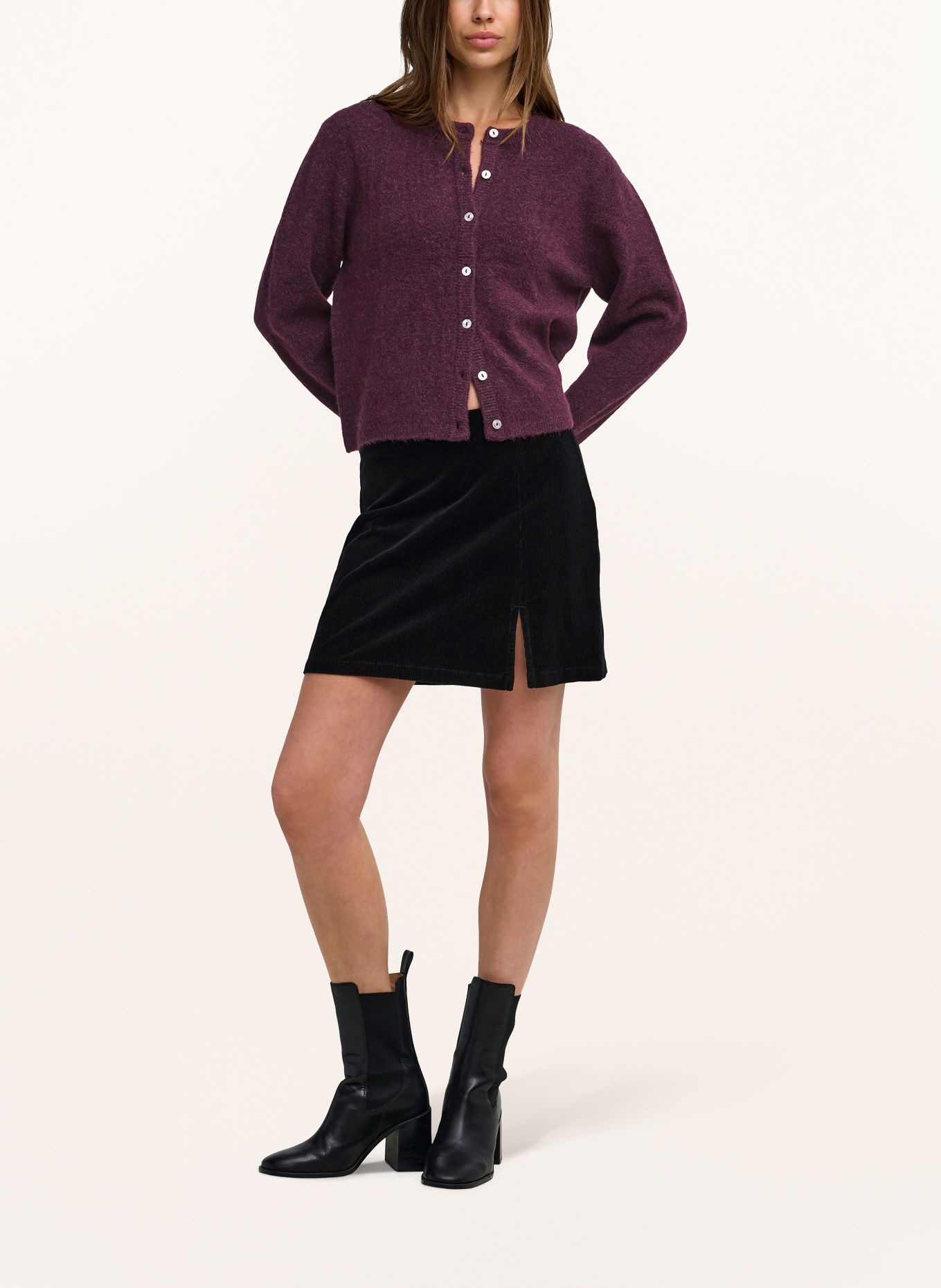 ONLY Corduroyrok: ZWART
