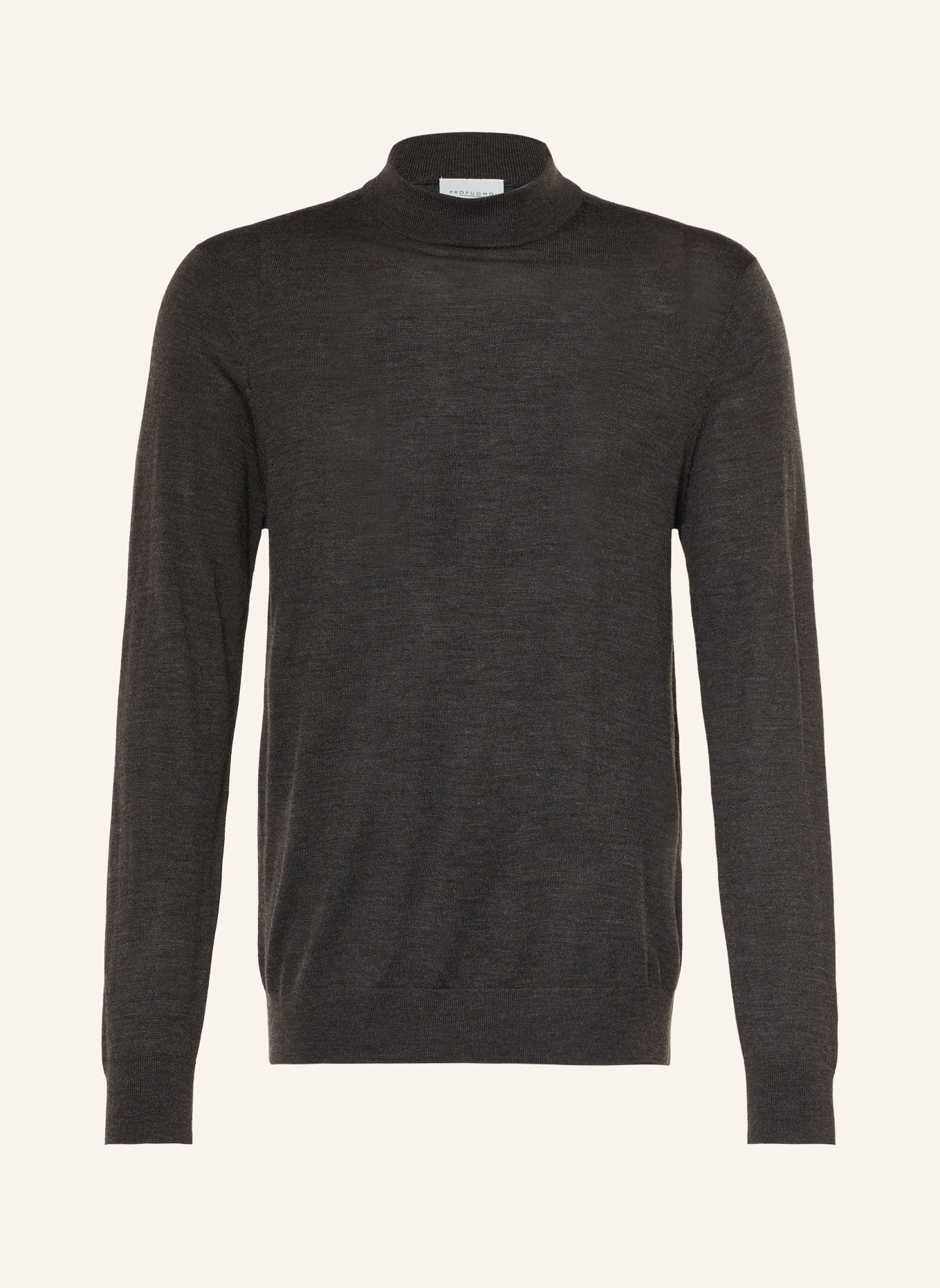 PROFUOMO Trui: MARRON FONCÉ