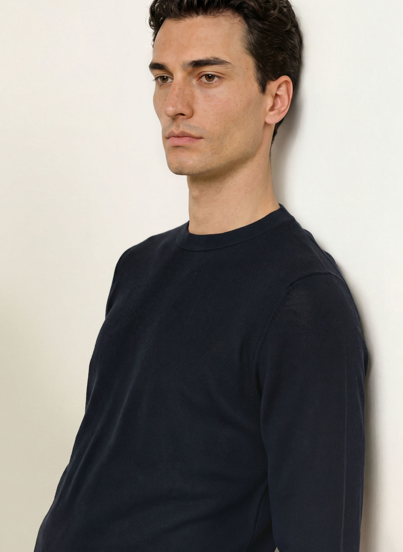 PROFUOMO Trui: DONKERBLAUW