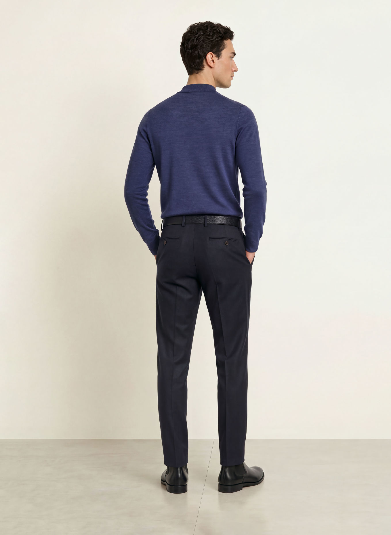 PROFUOMO Trui: BLAUW