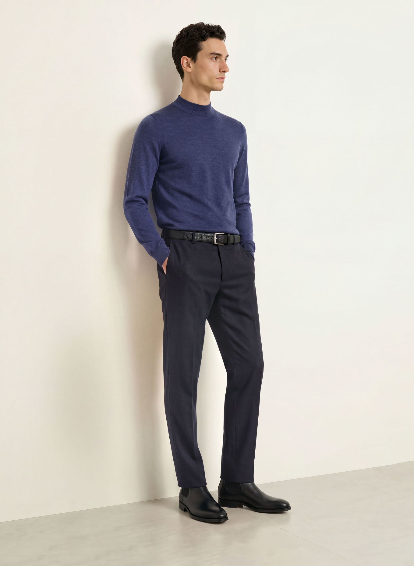 PROFUOMO Trui: BLAUW