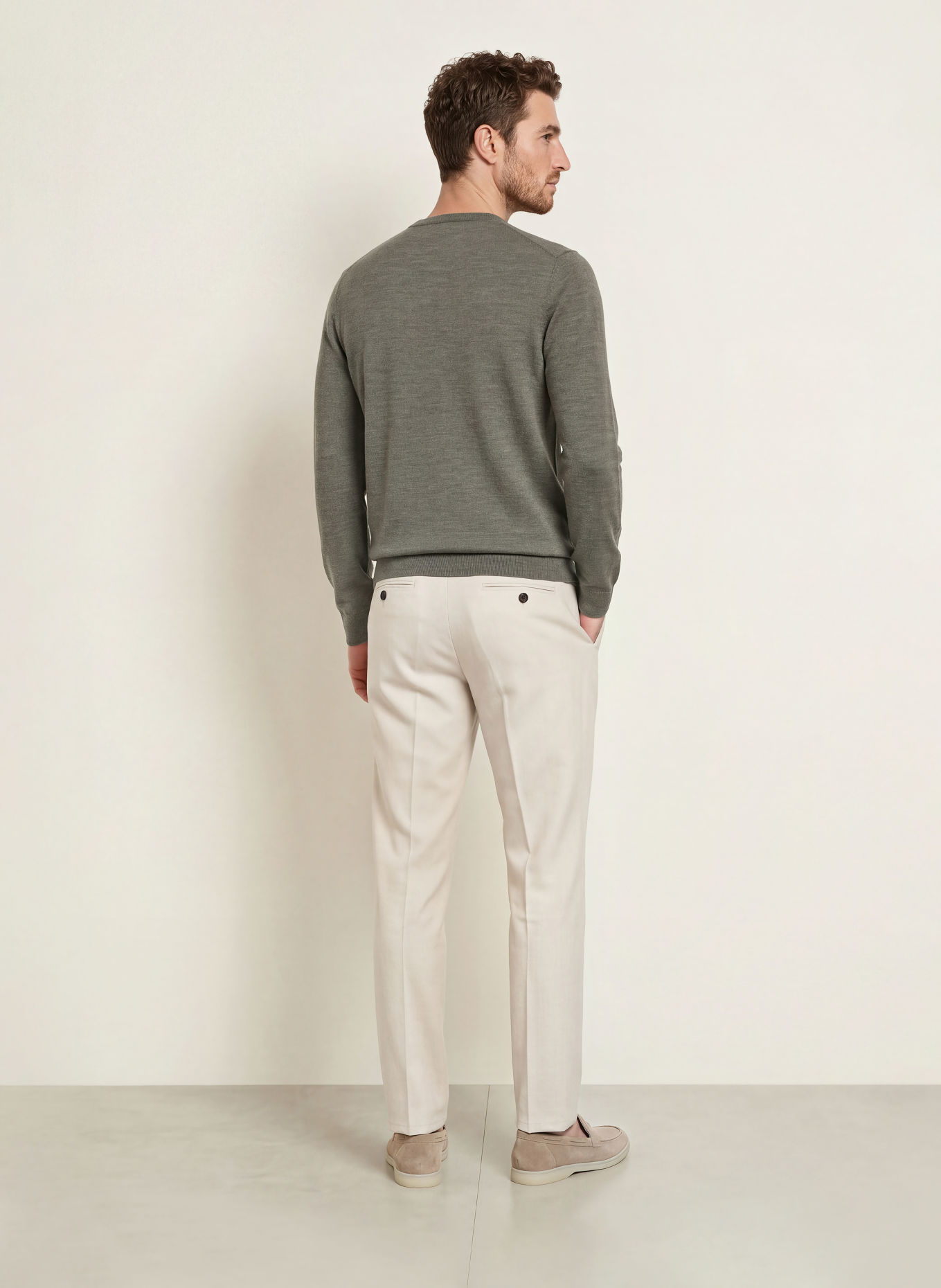 PROFUOMO Trui: DONKERGROEN