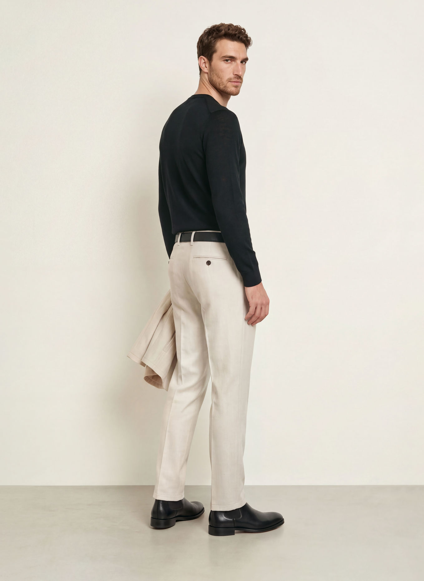 PROFUOMO Trui: ZWART