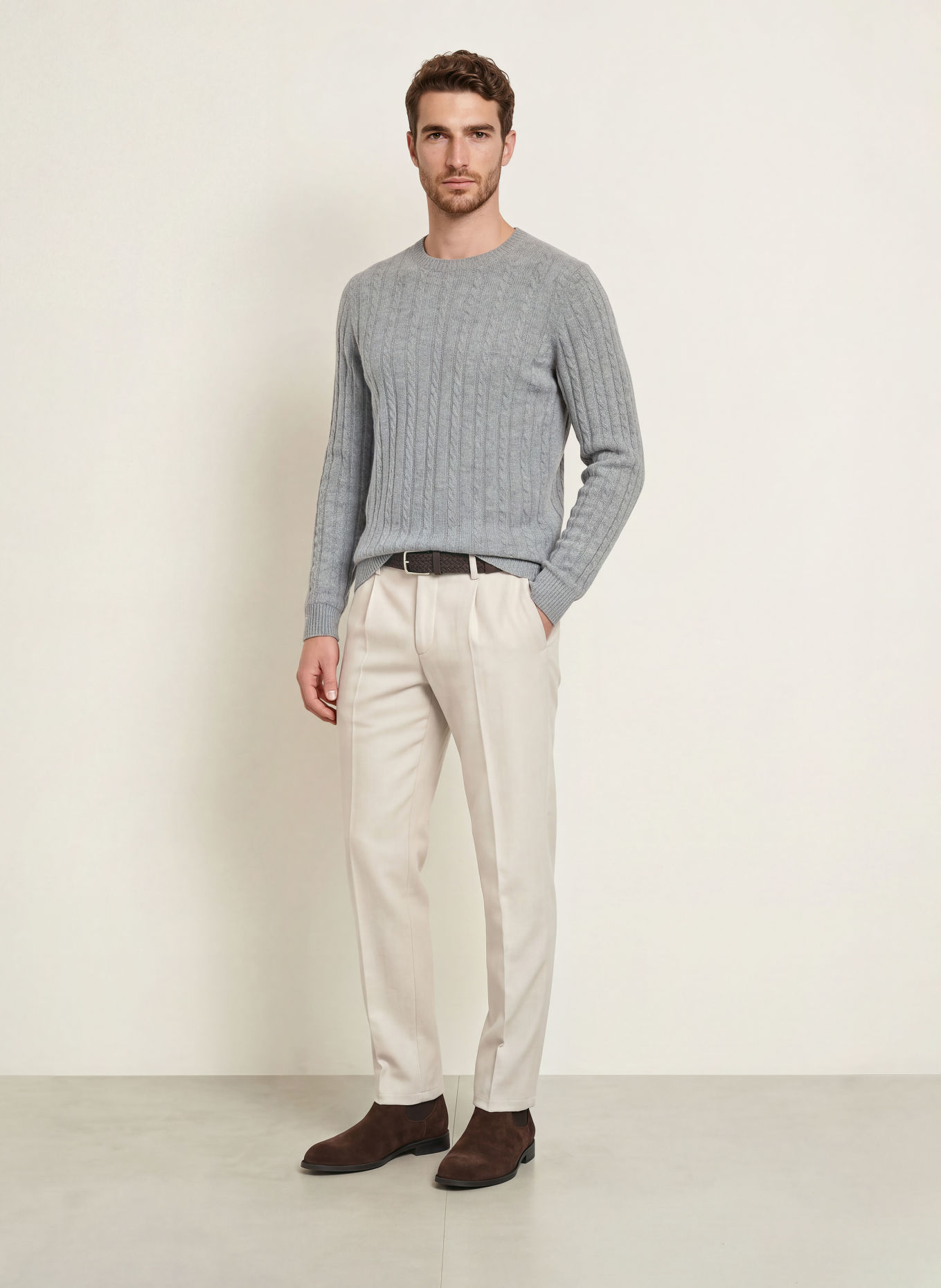 PROFUOMO Trui: GRIJS