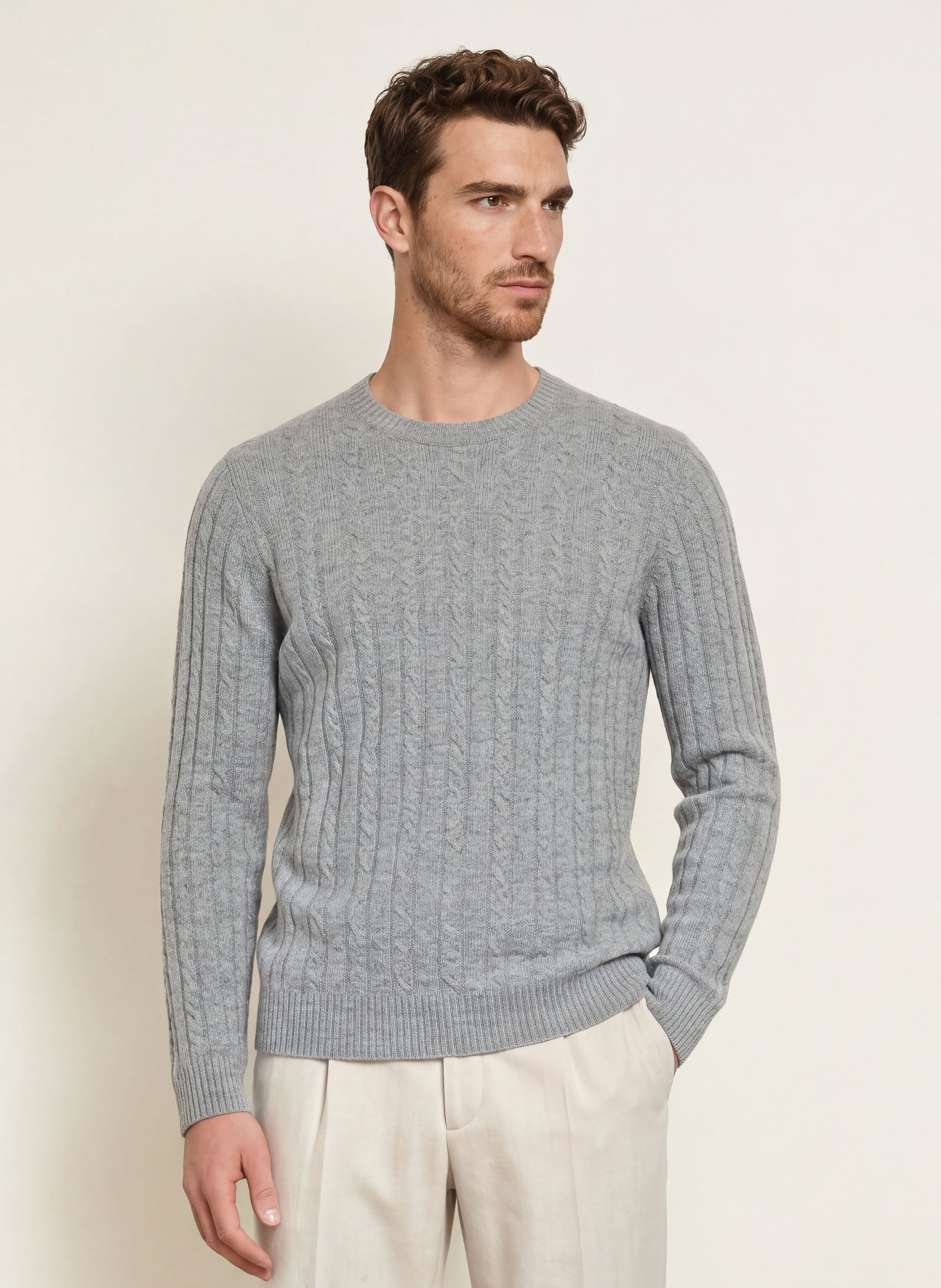 PROFUOMO Trui: GRIJS