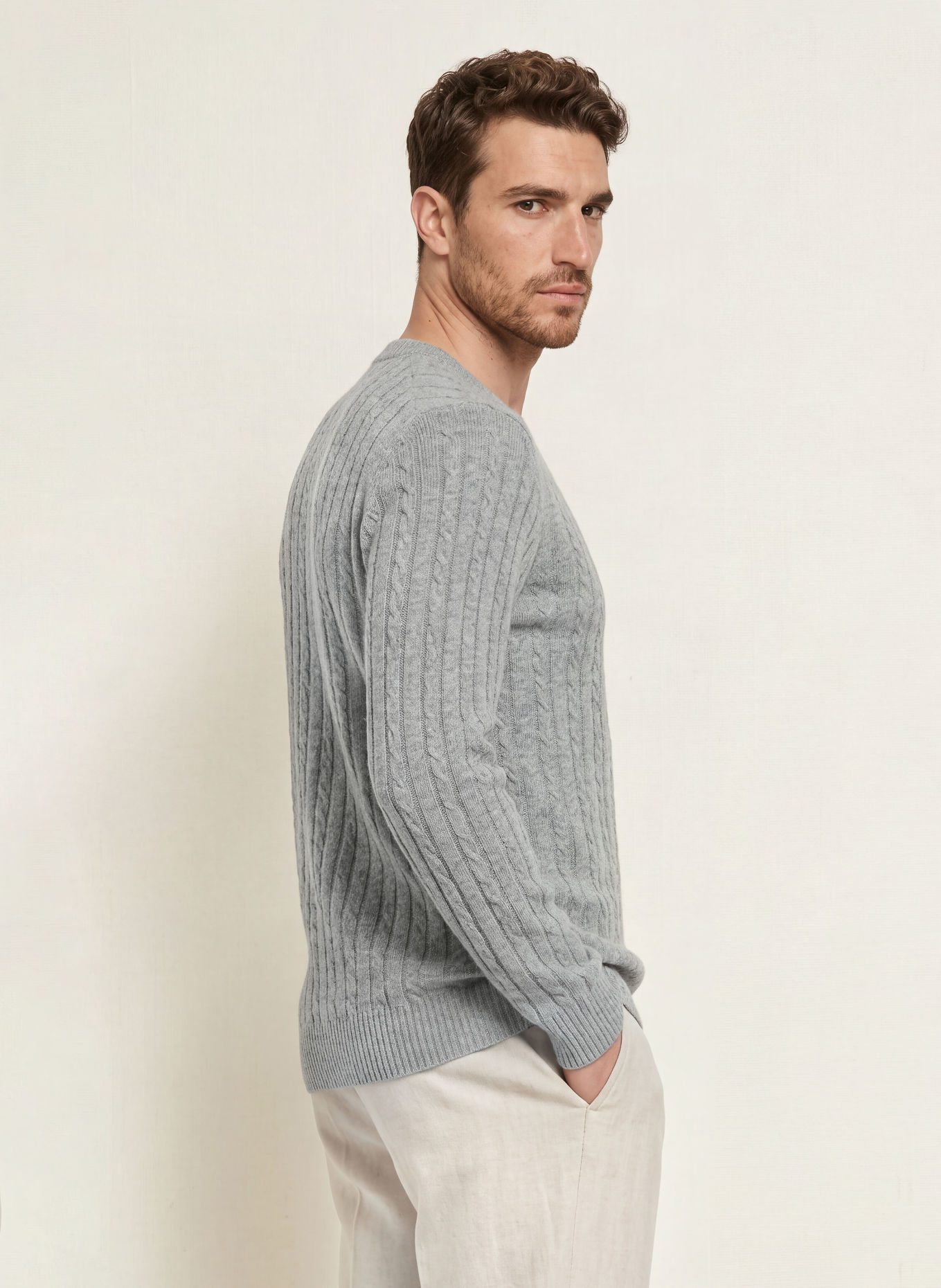 PROFUOMO Trui: GRIJS