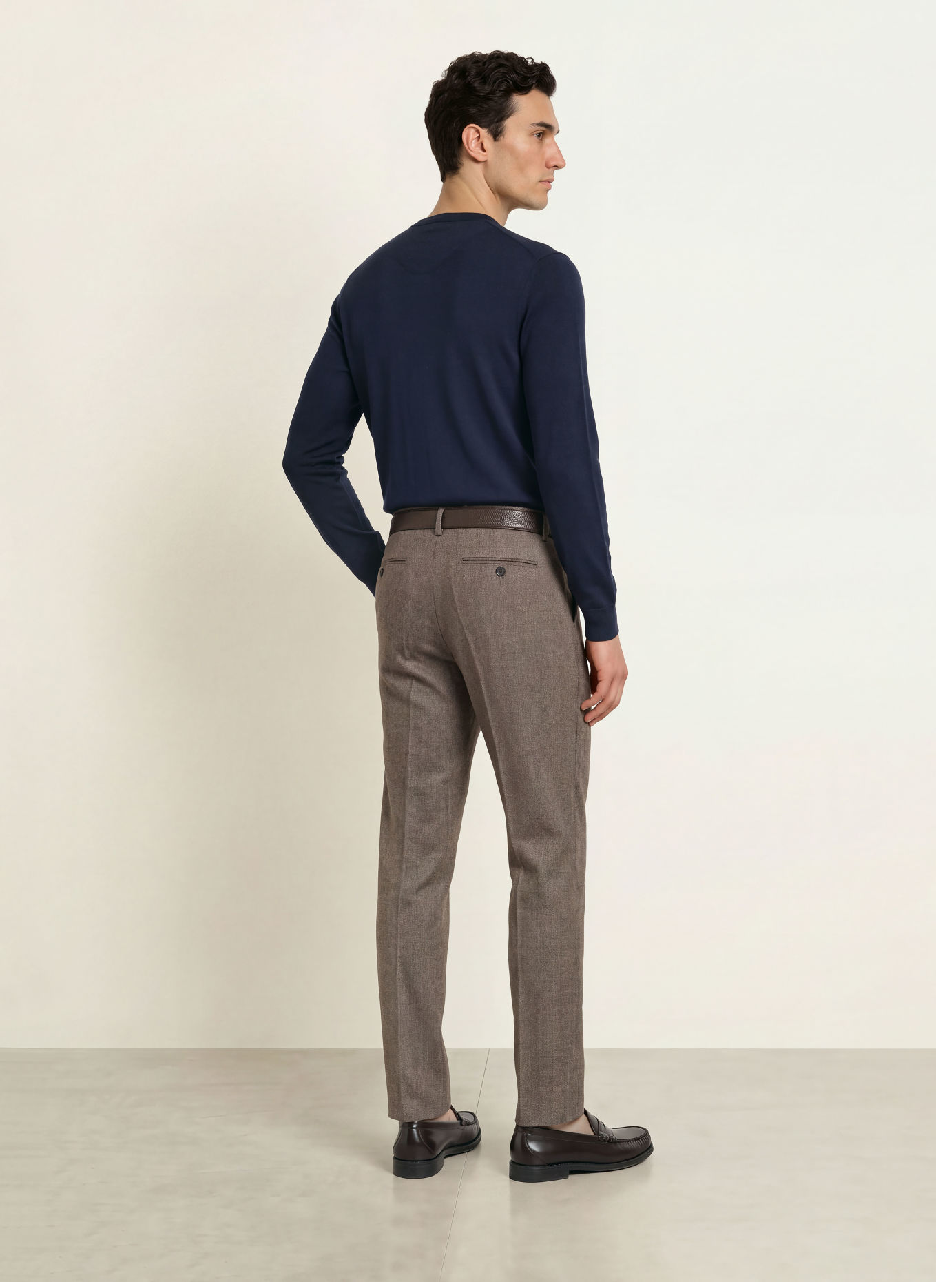 PROFUOMO Trui: DONKERBLAUW