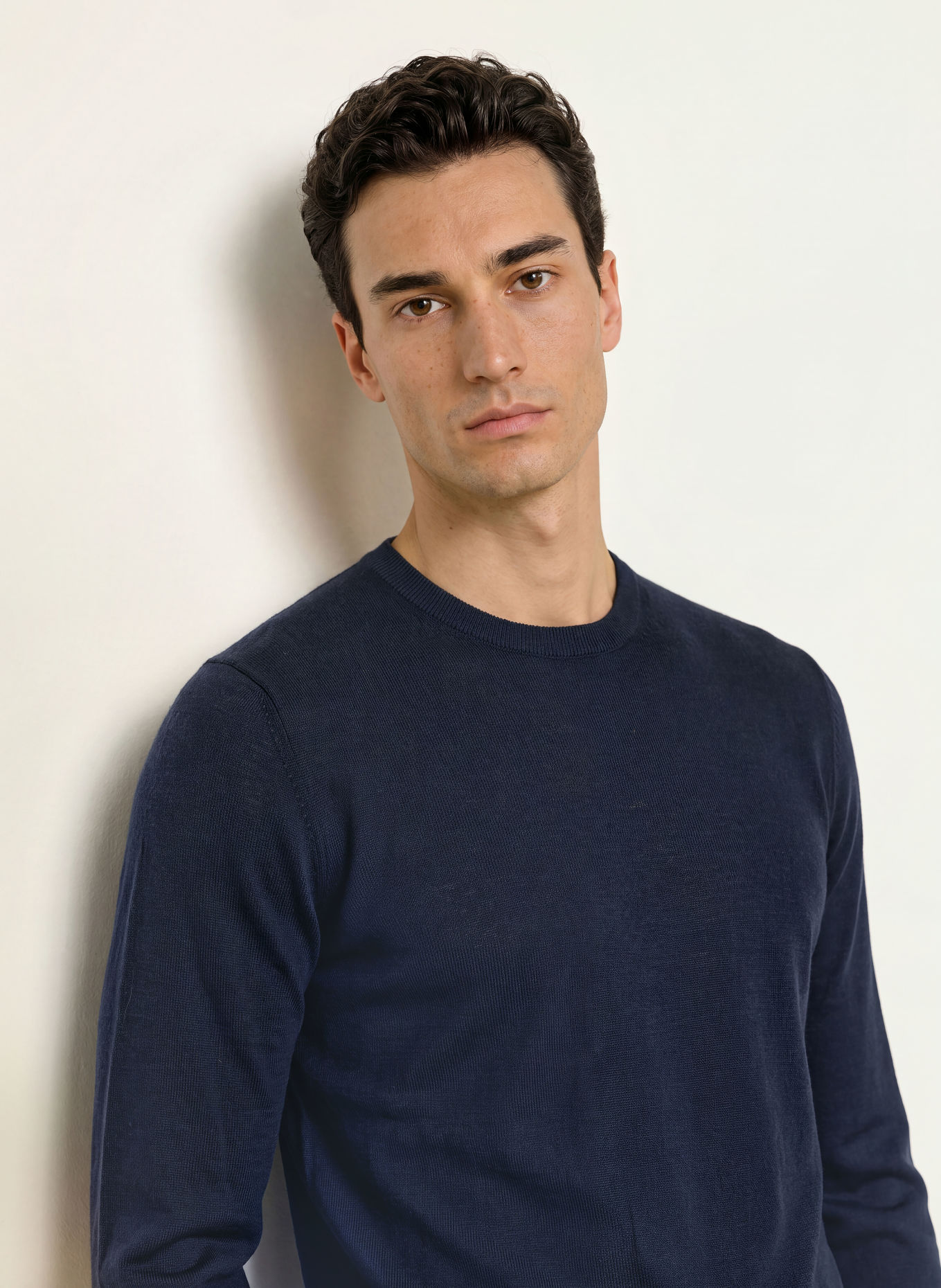 PROFUOMO Trui: DONKERBLAUW