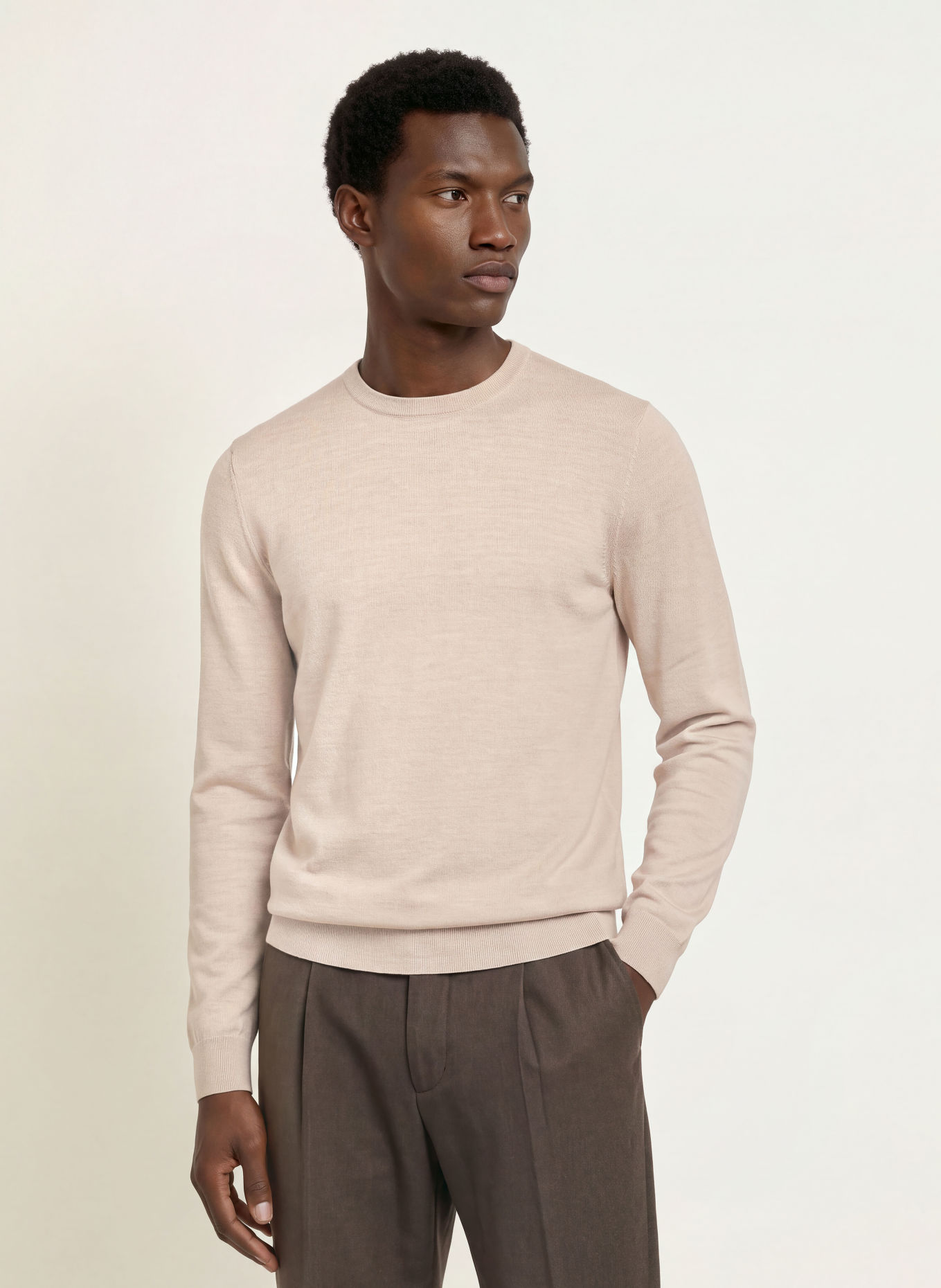 PROFUOMO Trui: BEIGE