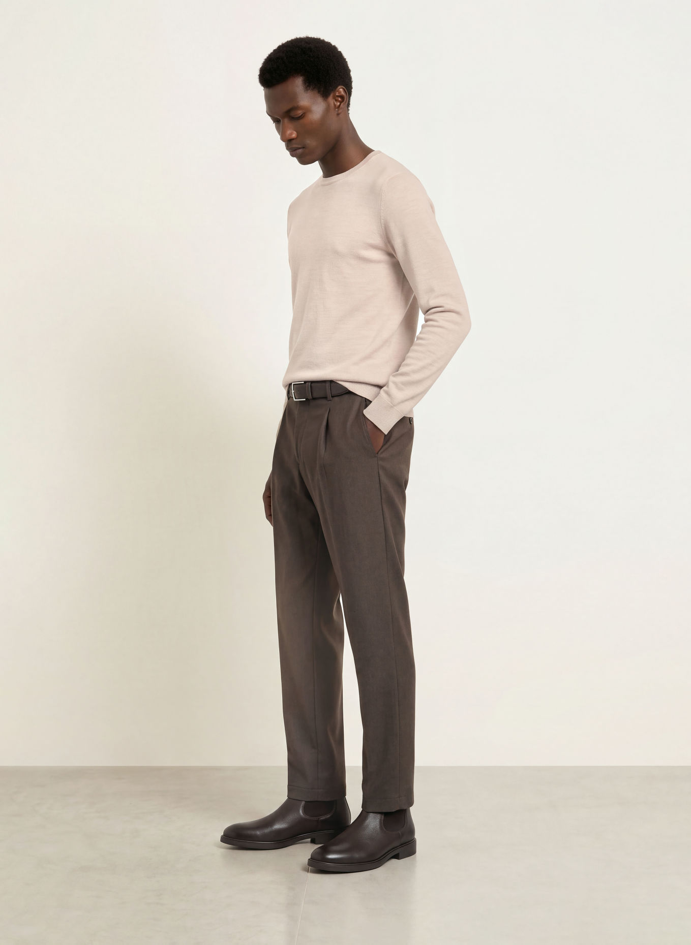 PROFUOMO Trui: BEIGE