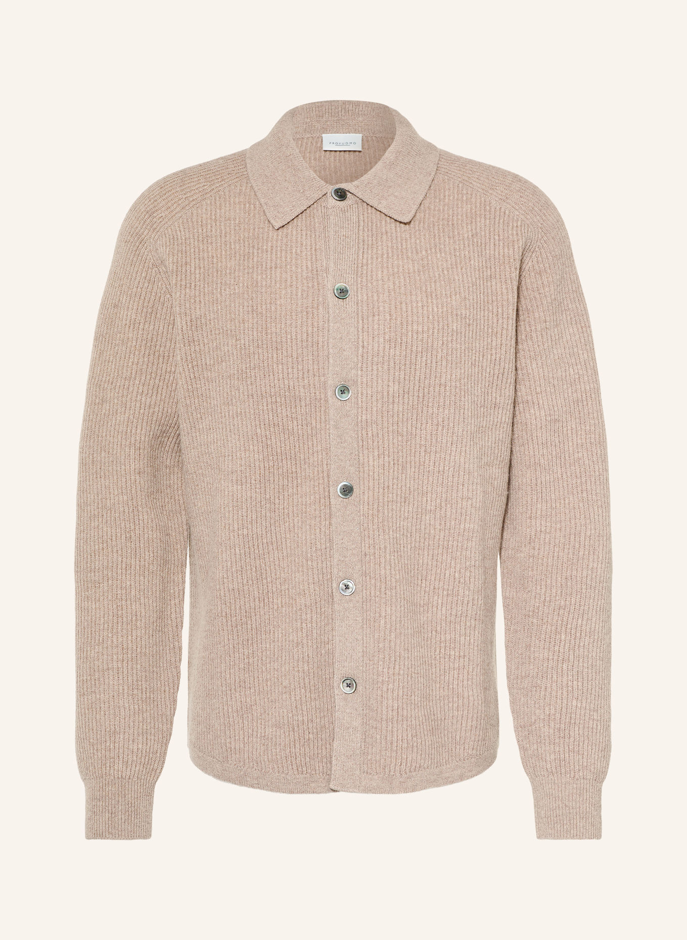PROFUOMO Vest: TAUPE