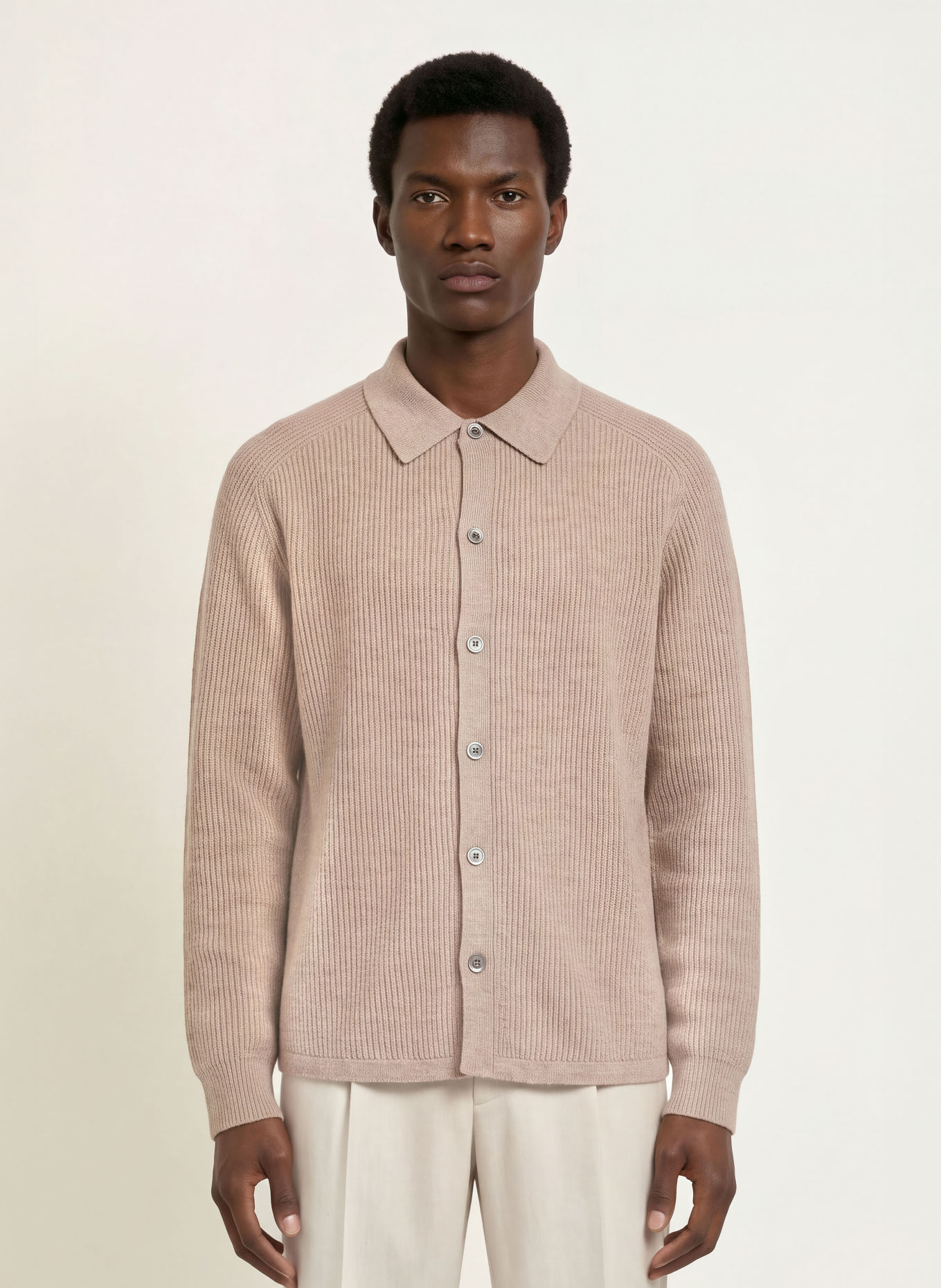 PROFUOMO Vest: TAUPE