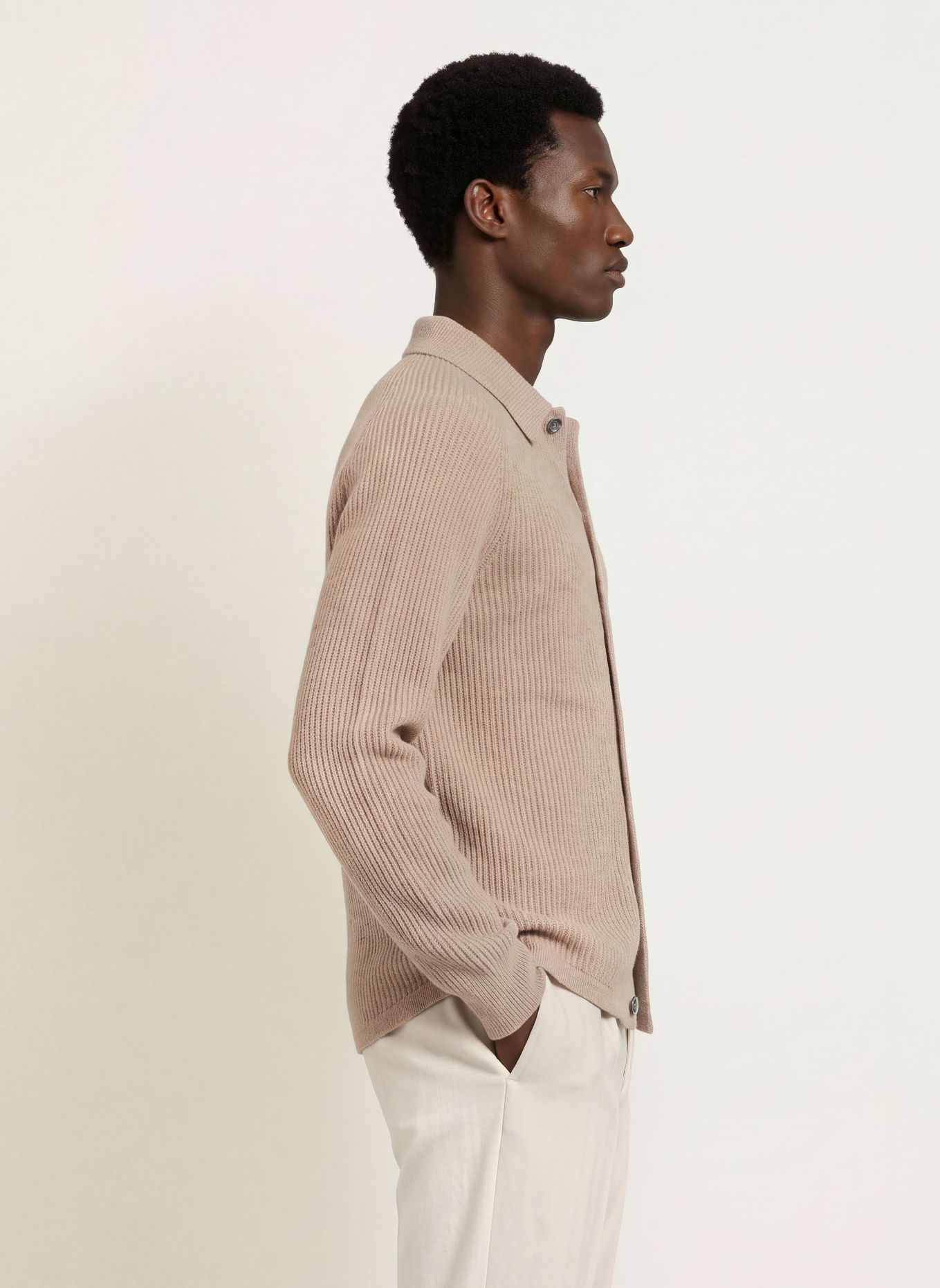 PROFUOMO Vest: TAUPE