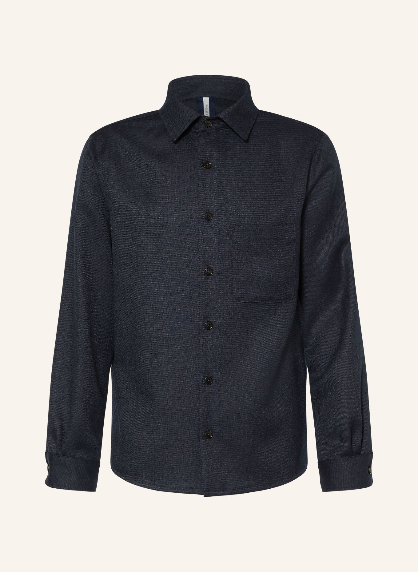 PROFUOMO Surchemise: BLEU FONCÉ
