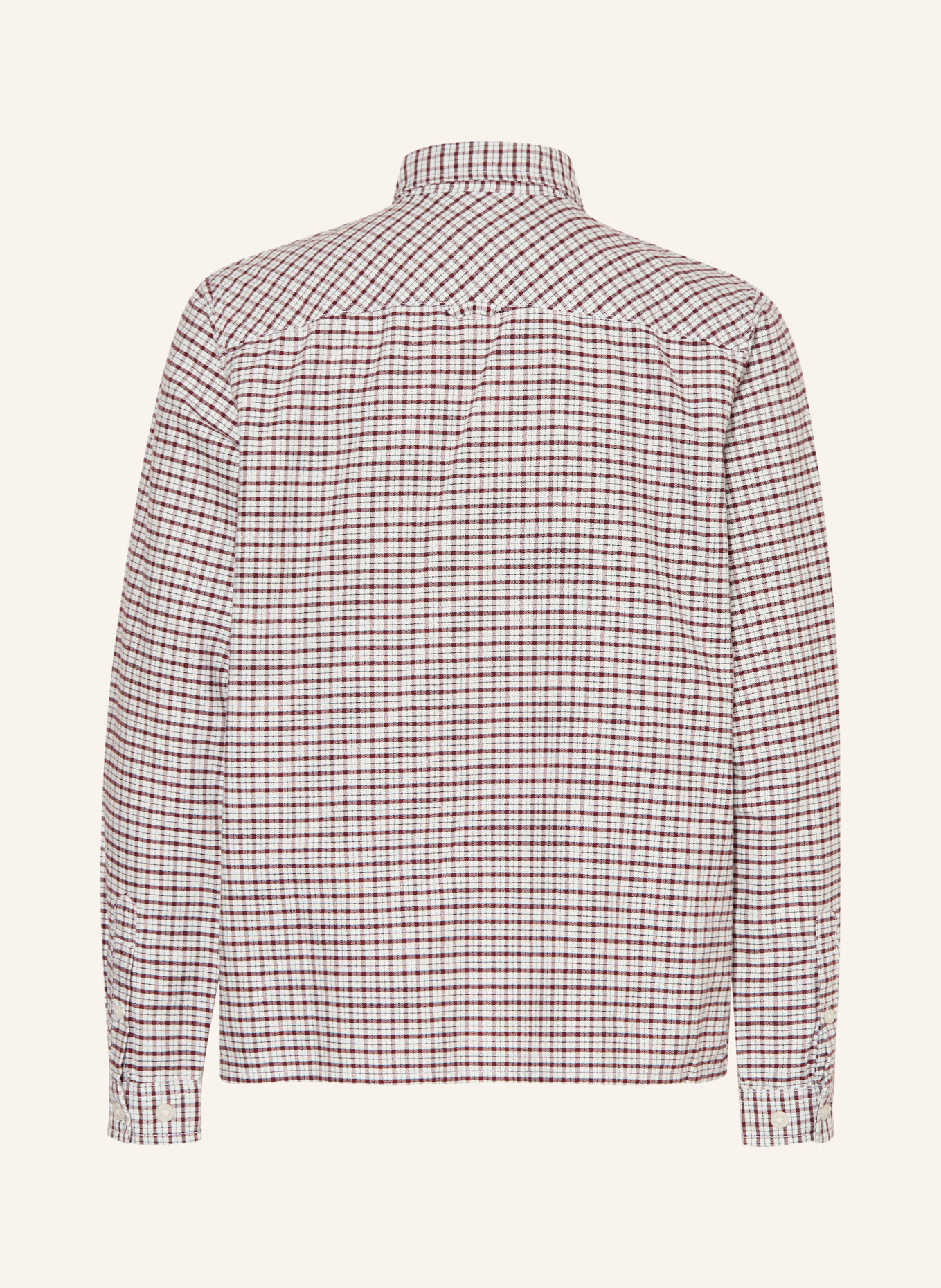 JACK&JONES Chemise: BLANC / ROUGE FONCÉ / NOIR