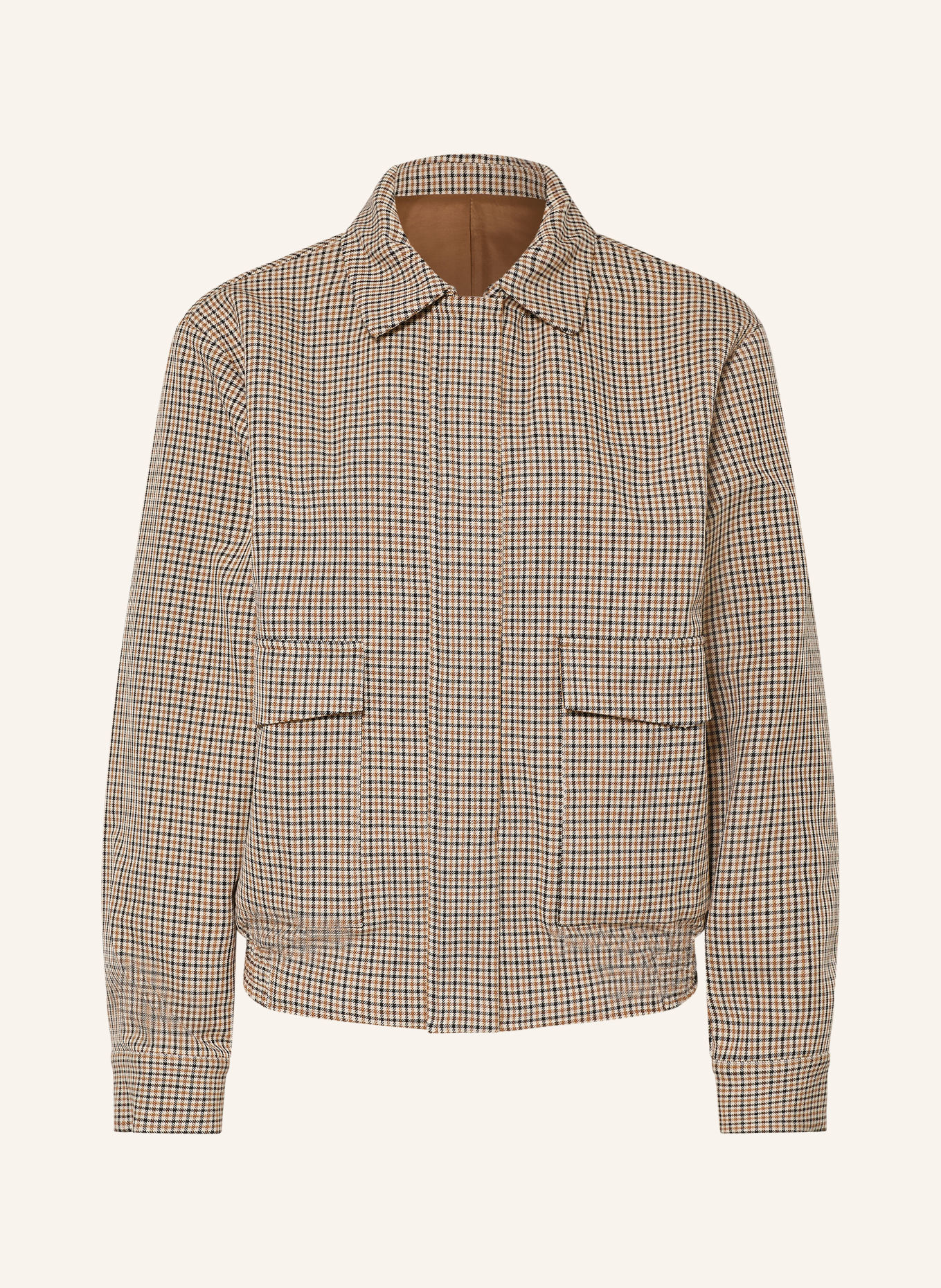 SELECTED Blouson: BEIGE / HELLBRAUN / SCHWARZ