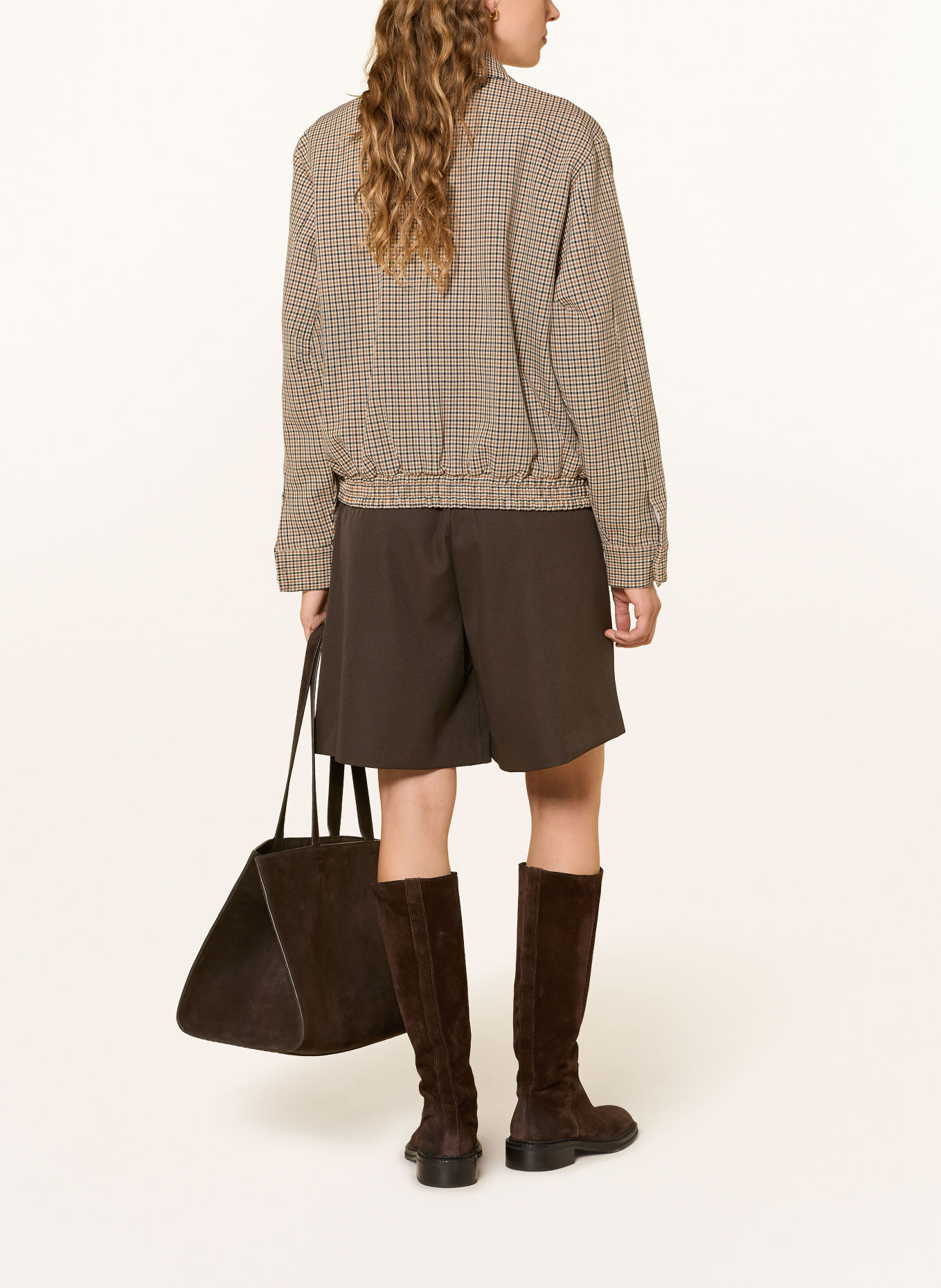 SELECTED Blouson: BEIGE / HELLBRAUN / SCHWARZ