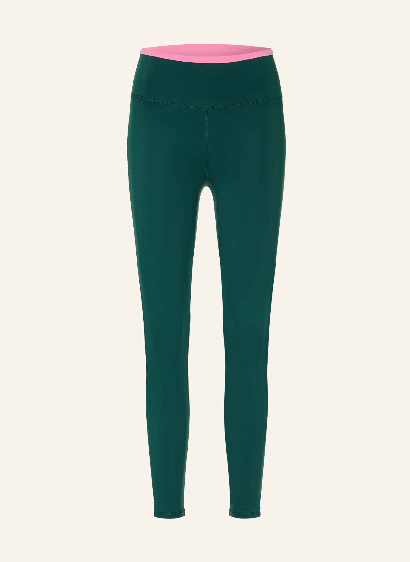 VARLEY Legging: GROEN / ROZE / WIT