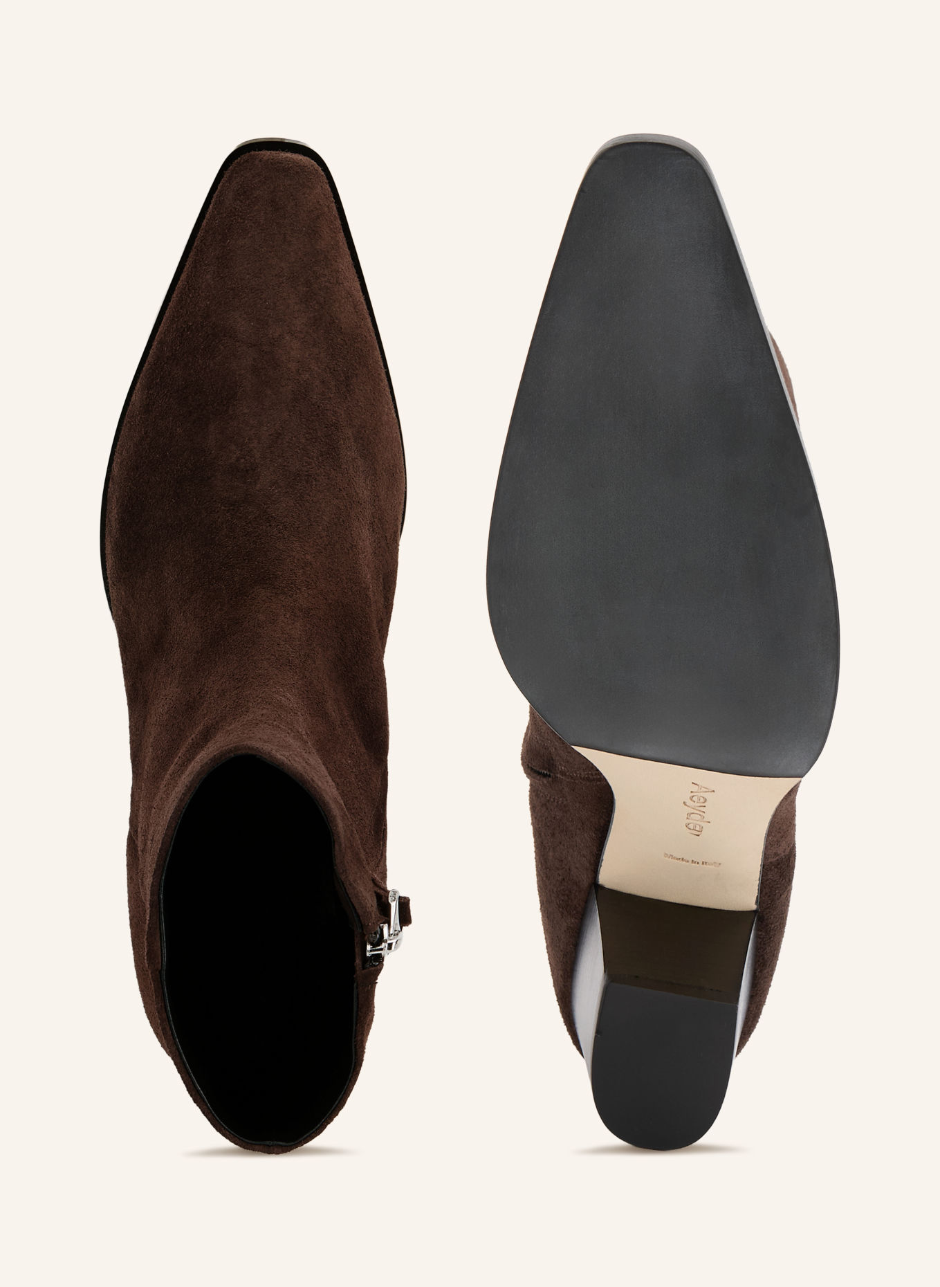Aeyde Bottines HEDVIG: MARRON FONCÉ