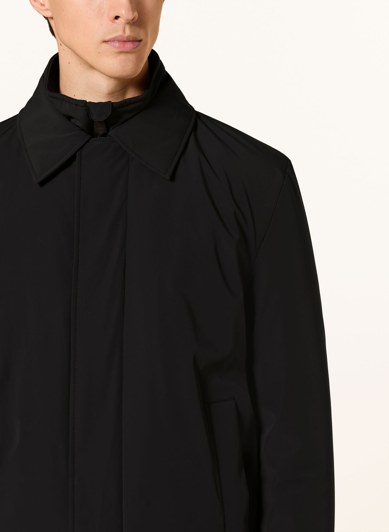 STRELLSON Mantel NARO: SCHWARZ