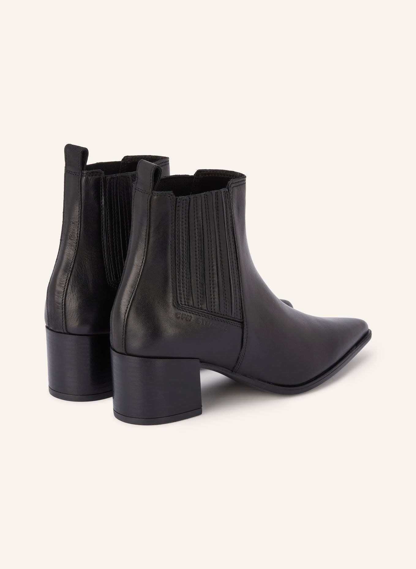 COPENHAGEN STUDIOS Chelsea-Boots CPH298: SCHWARZ