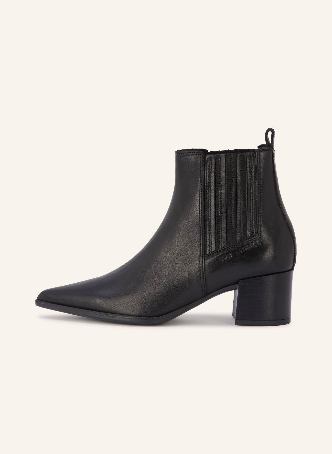 COPENHAGEN STUDIOS Chelsea-Boots CPH298: SCHWARZ