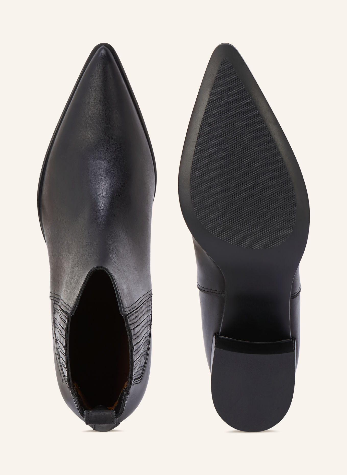 COPENHAGEN STUDIOS Chelsea-Boots CPH298: SCHWARZ