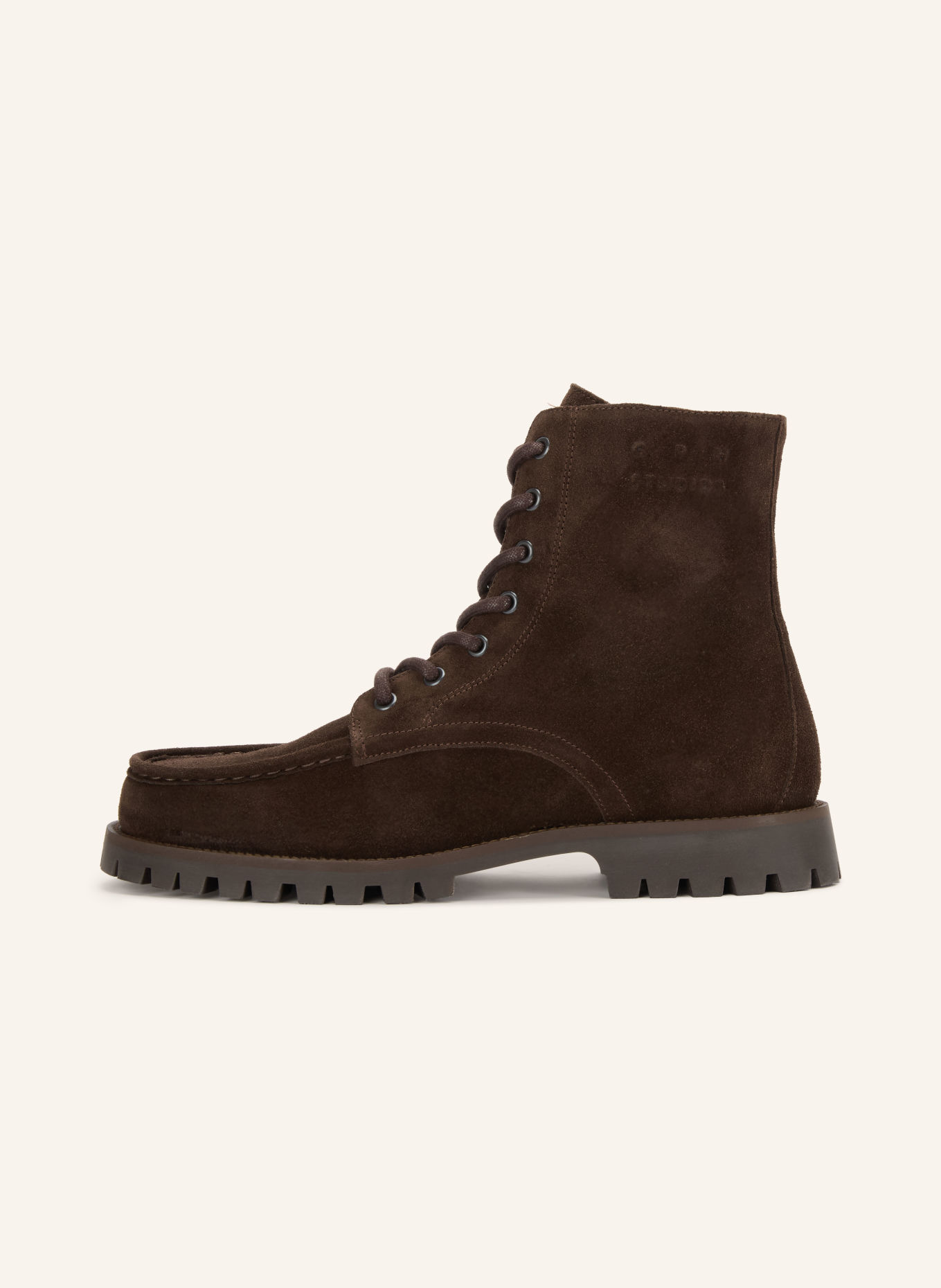 COPENHAGEN STUDIOS Lace-up boots CPH849: DARK BROWN