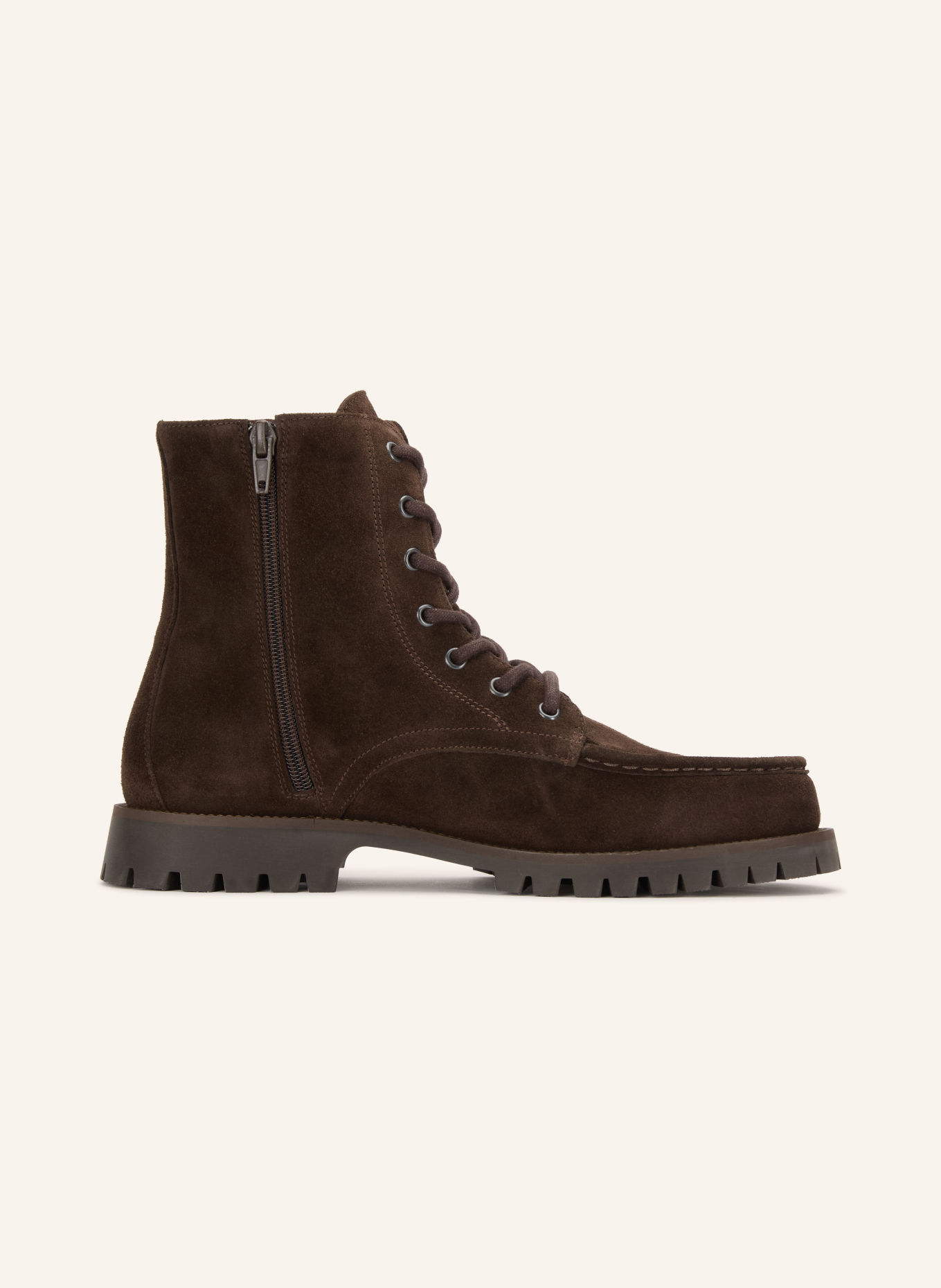 COPENHAGEN STUDIOS Lace-up boots CPH849: DARK BROWN