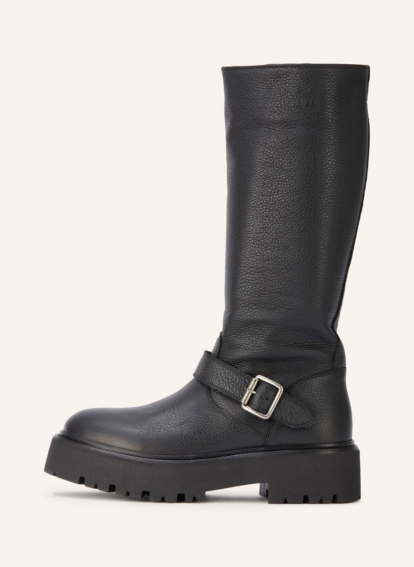 COPENHAGEN STUDIOS Plateau-Stiefel: SCHWARZ
