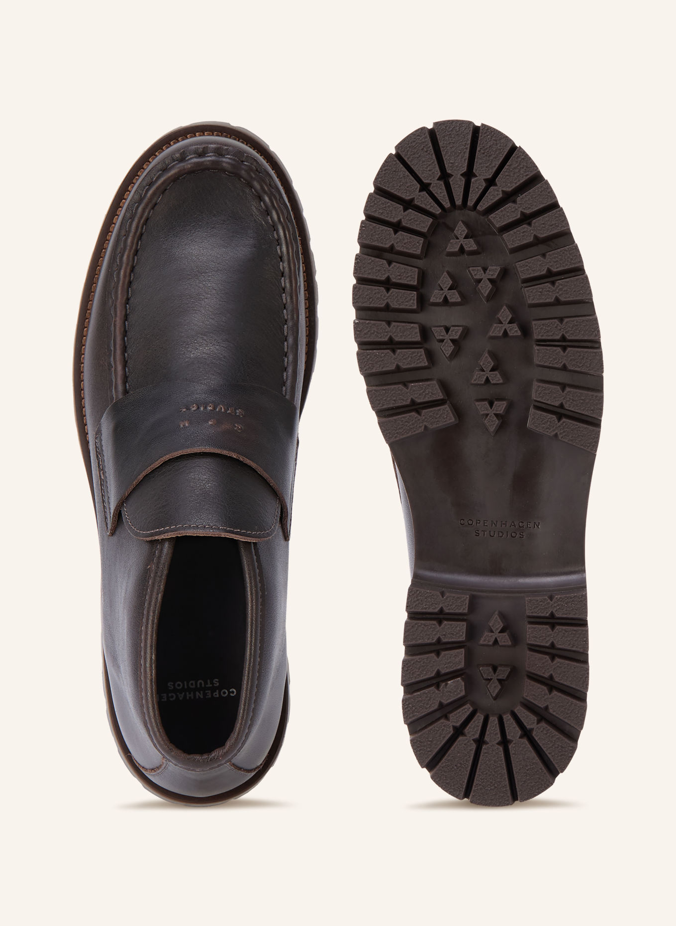 COPENHAGEN STUDIOS Boots CPH846: DARK BROWN