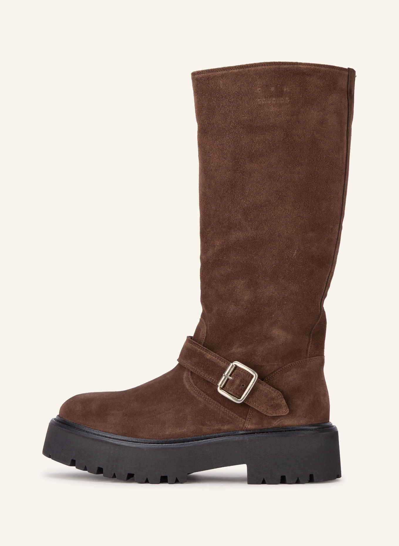 COPENHAGEN STUDIOS Plateau-Stiefel CPH901: DUNKELBRAUN / GOLD