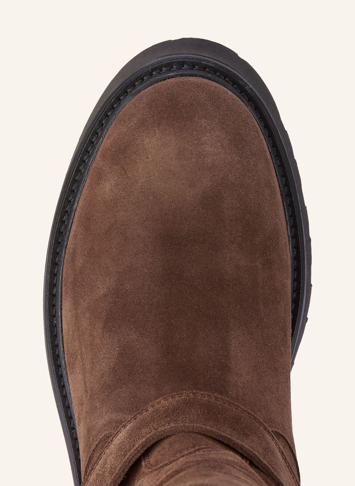 COPENHAGEN STUDIOS Plateau-Stiefel CPH901: DUNKELBRAUN / GOLD