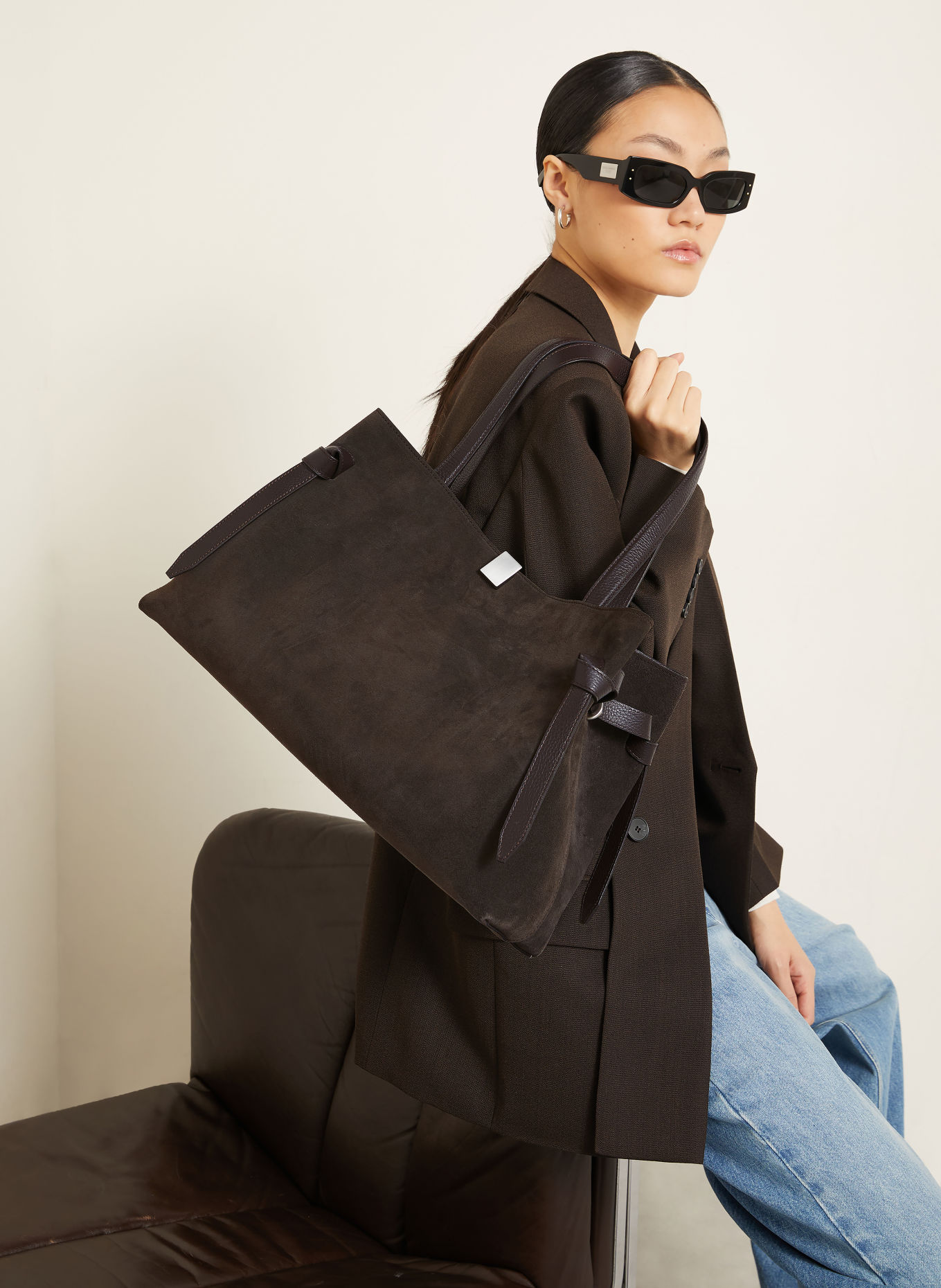 YUZEFI Shoppers GYOZA: MARRON FONCÉ
