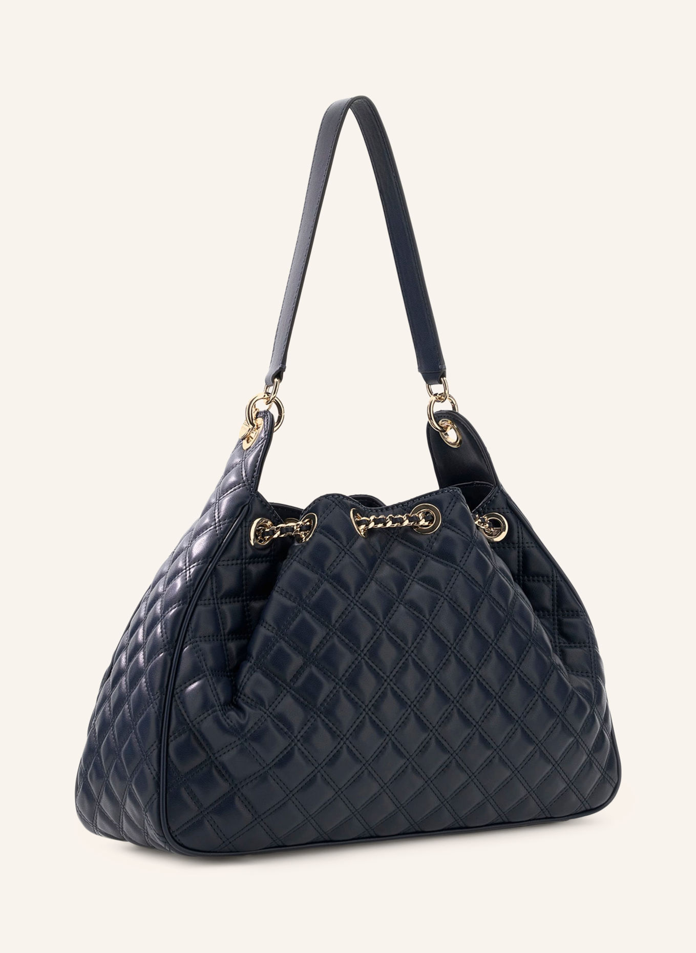 GUESS JULIET Bucket bag: DARK BLUE / GOLD