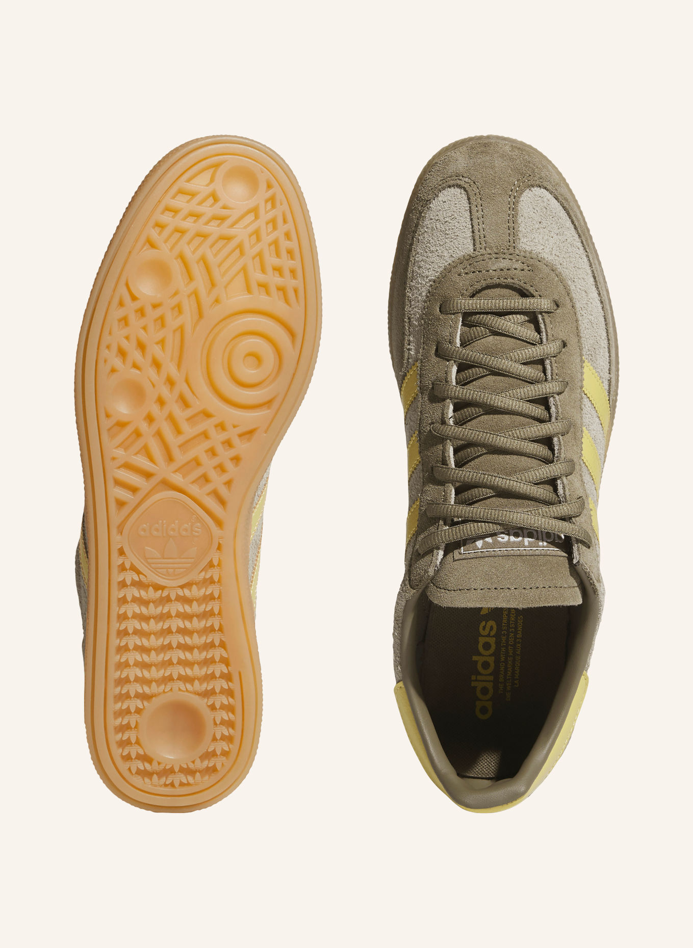 adidas Originals Sneaker HANDBALL SPEZIAL: OLIV / GRAU / GELB