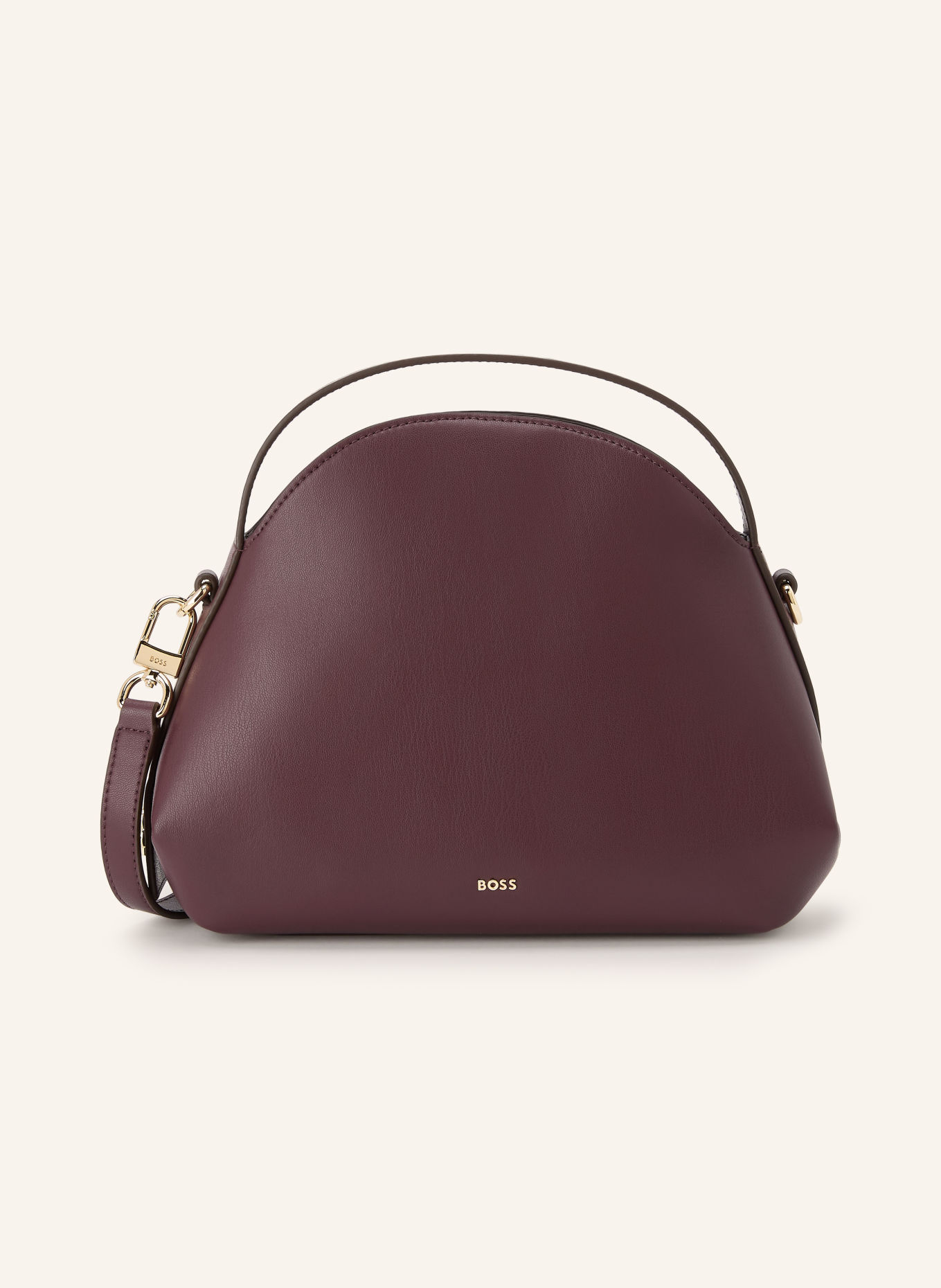 BOSS Sac à main CAYLIE: ROUGE FONCÉ / OR