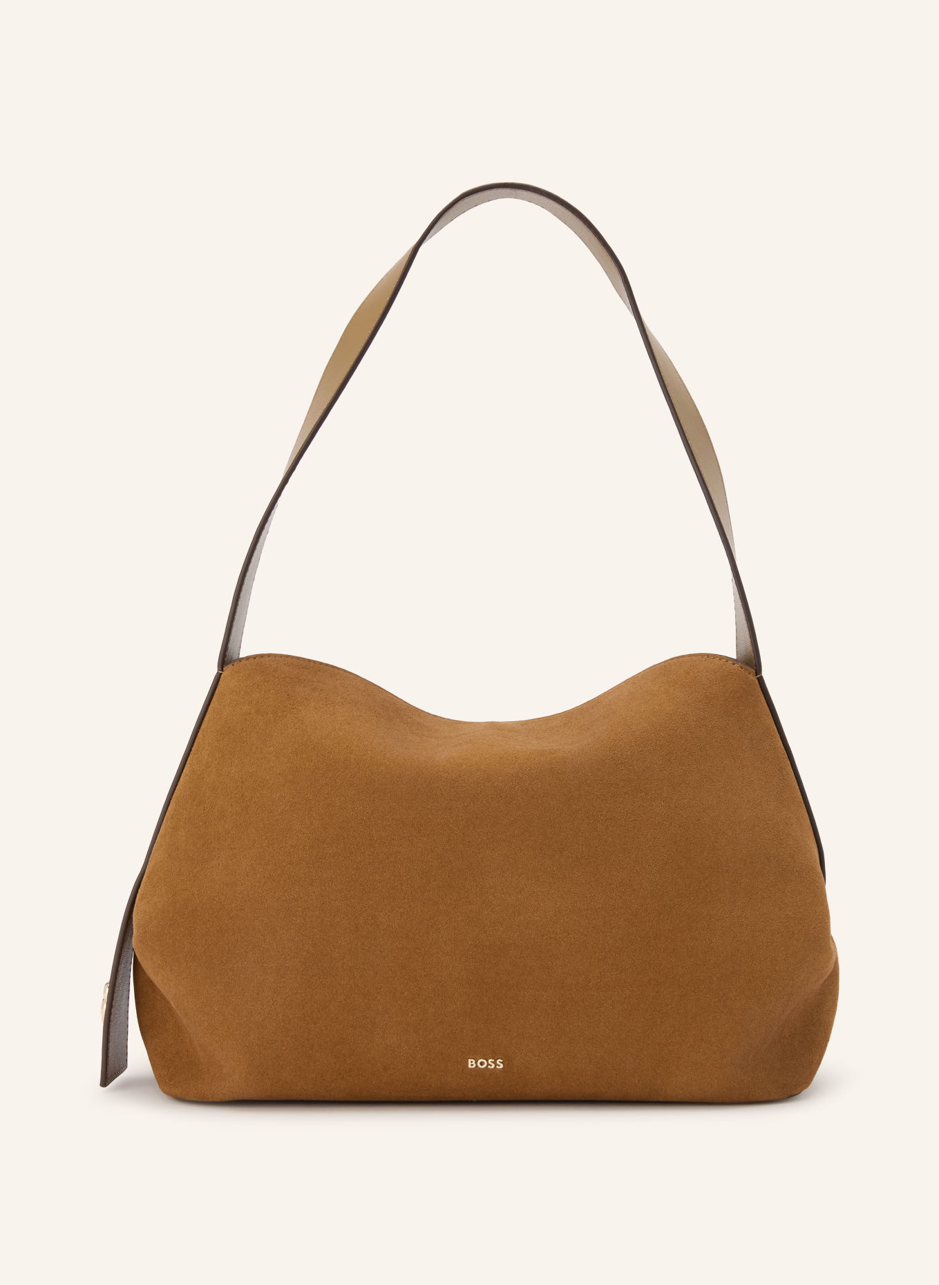 BOSS CAYLIE SMALL Handbag: COGNAC