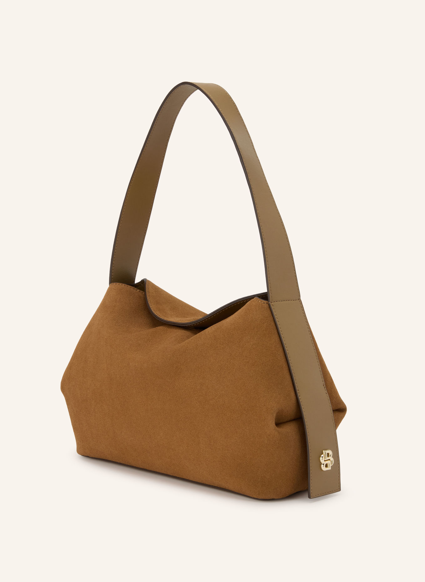 BOSS CAYLIE SMALL Handbag: COGNAC