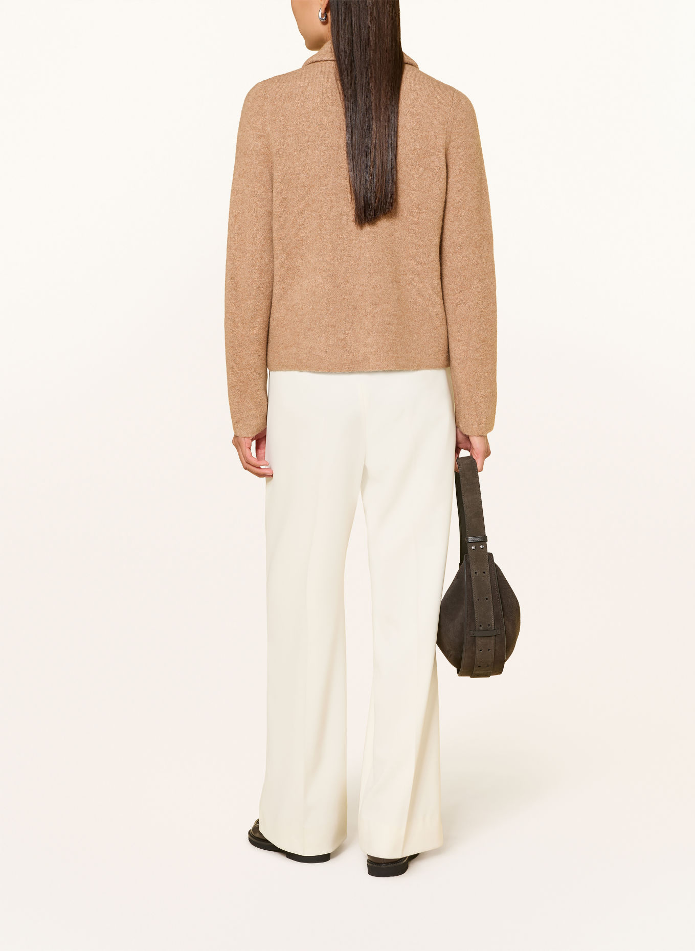 REPEAT Cardigan: CAMEL