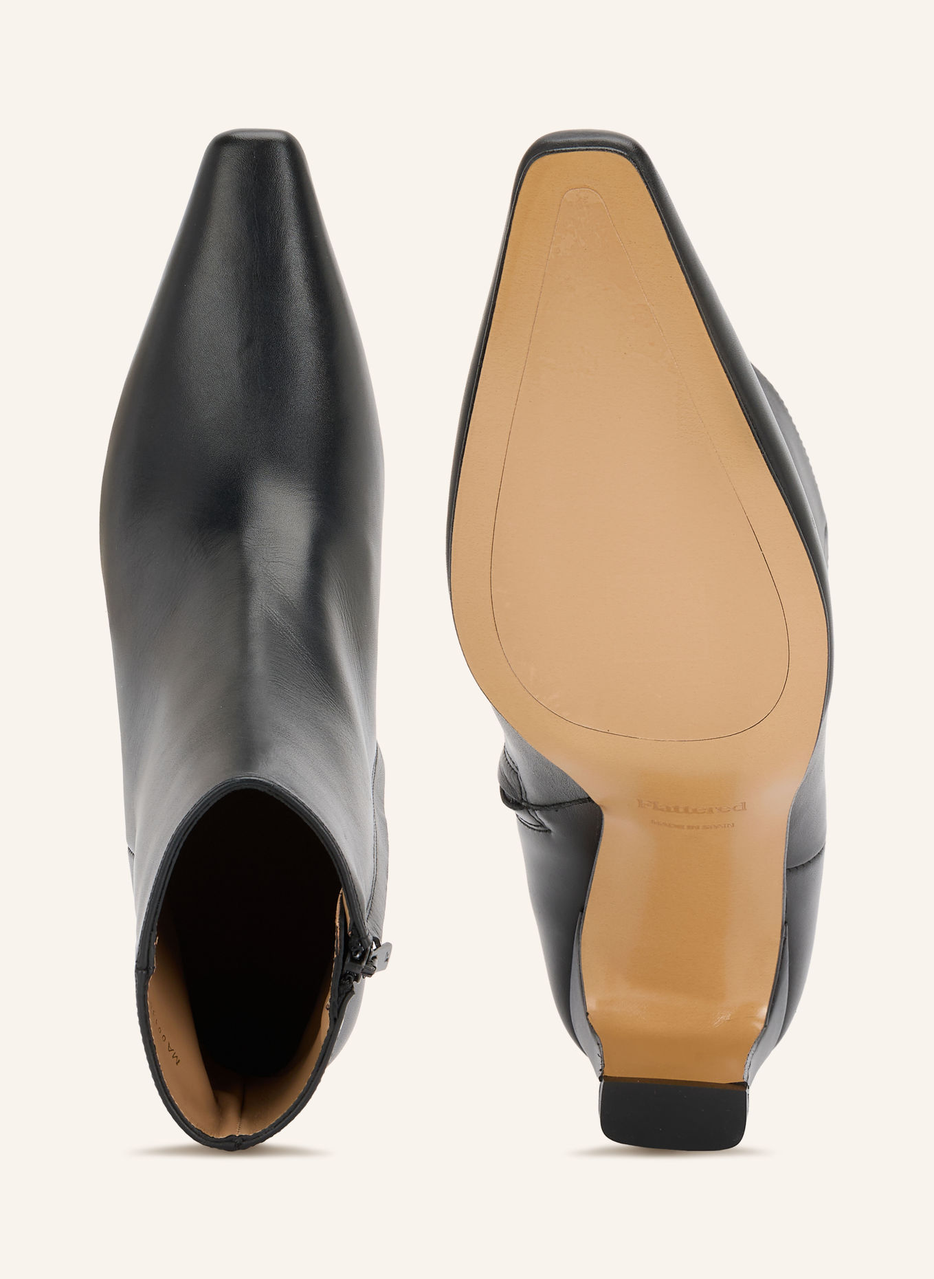 Flattered Stiefeletten XENA: SCHWARZ